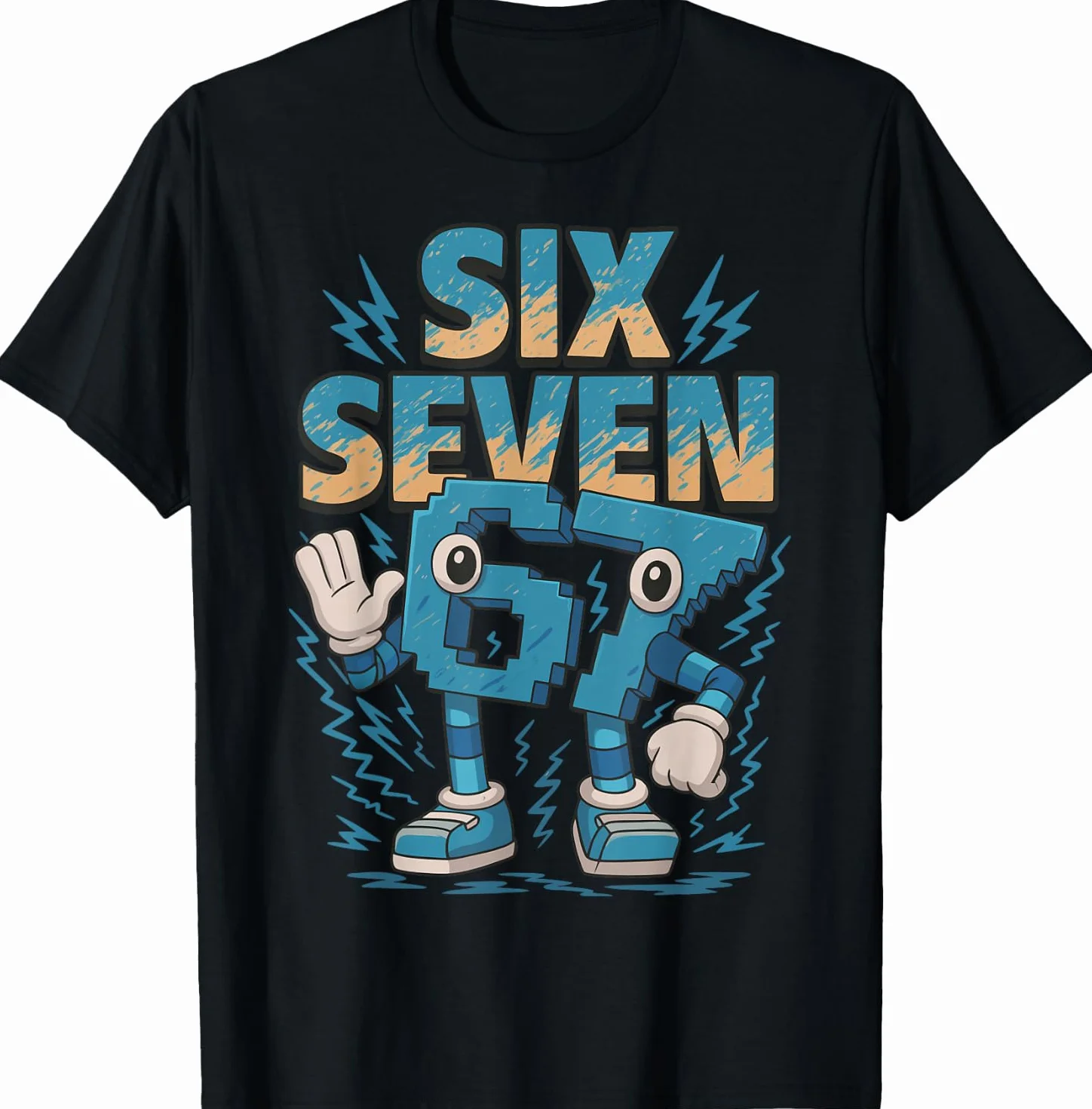 Kids Meme 67 Italian Brainrot Camiseta