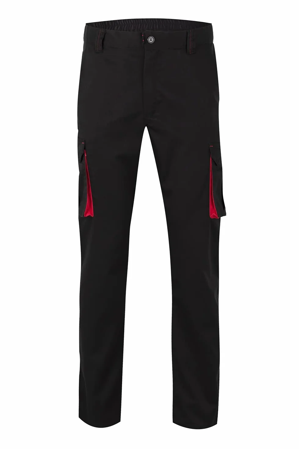 Velilla 103024S pantalón Stretch bicolor multibolsillos