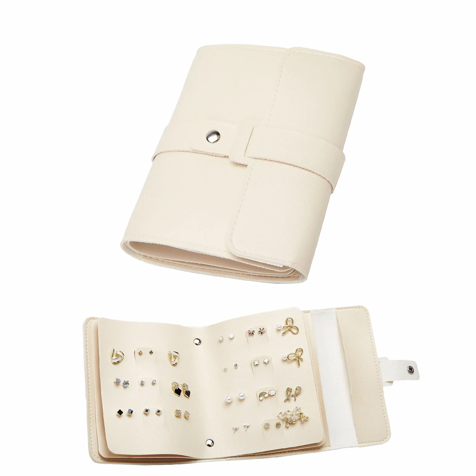 ZHIERNA Pendientes para guardar joyas y objetos pequeños, prácticos para niñas y mujeres