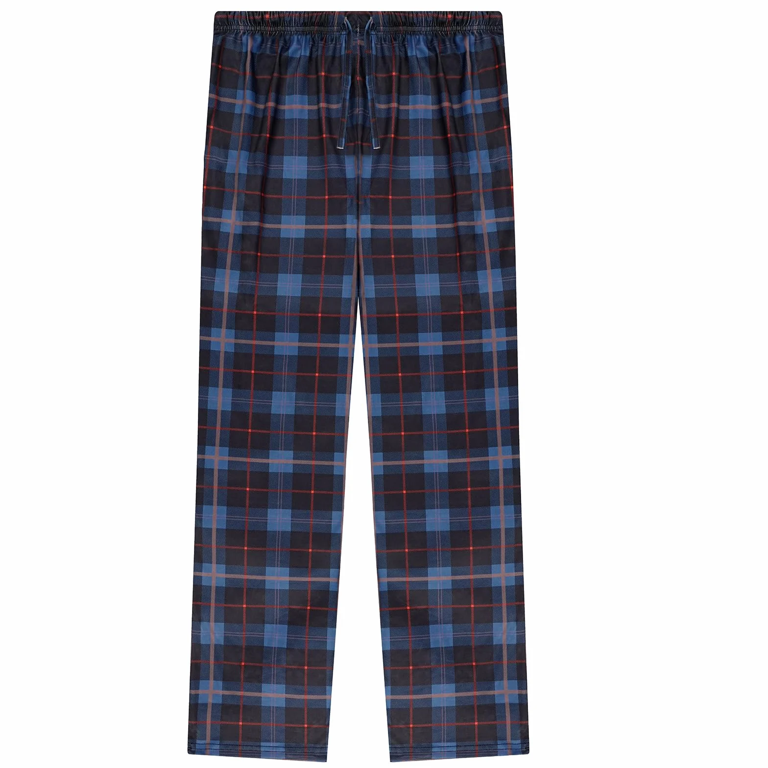 AUYAO Pijama Hombre Pantalones con Bolsillos Largos Otoño Invierno