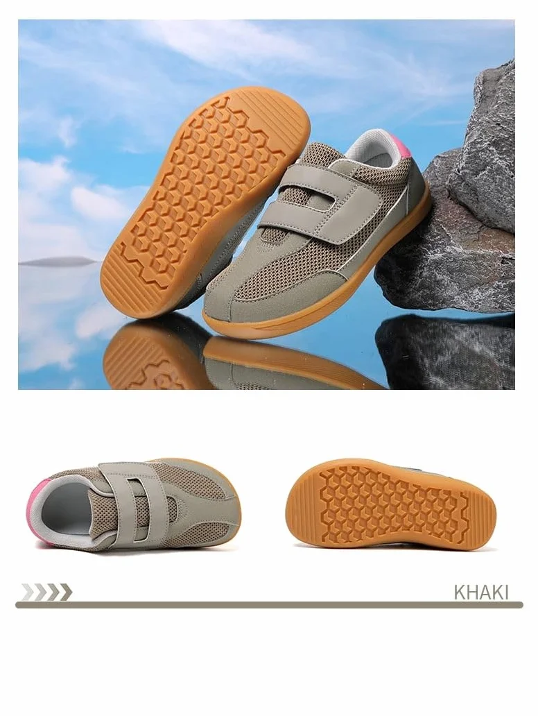 Minimalistas Barefoot Zapatillas de Trail Running Niños Senderismo Transpirables Antideslizantes Tallas 25-37