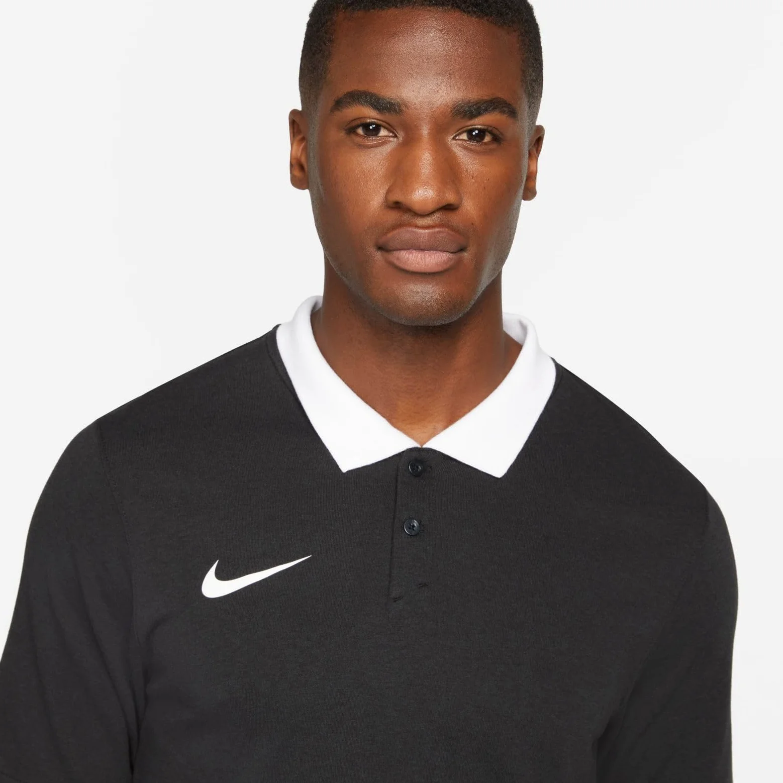 Nike CW6933 M NK DF PARK20 Polo SS Polo Shirt Mens Black/White/White XL