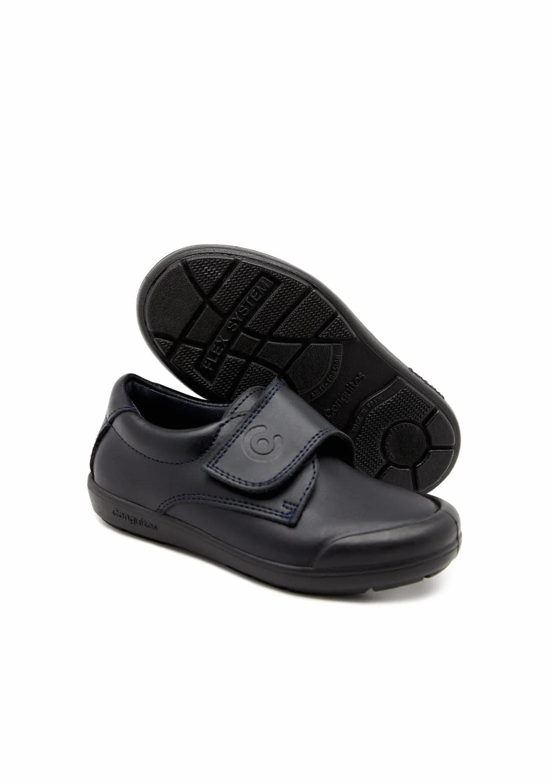 Conguitos Colegiales Piel Lavable Niño Azul Talla 29