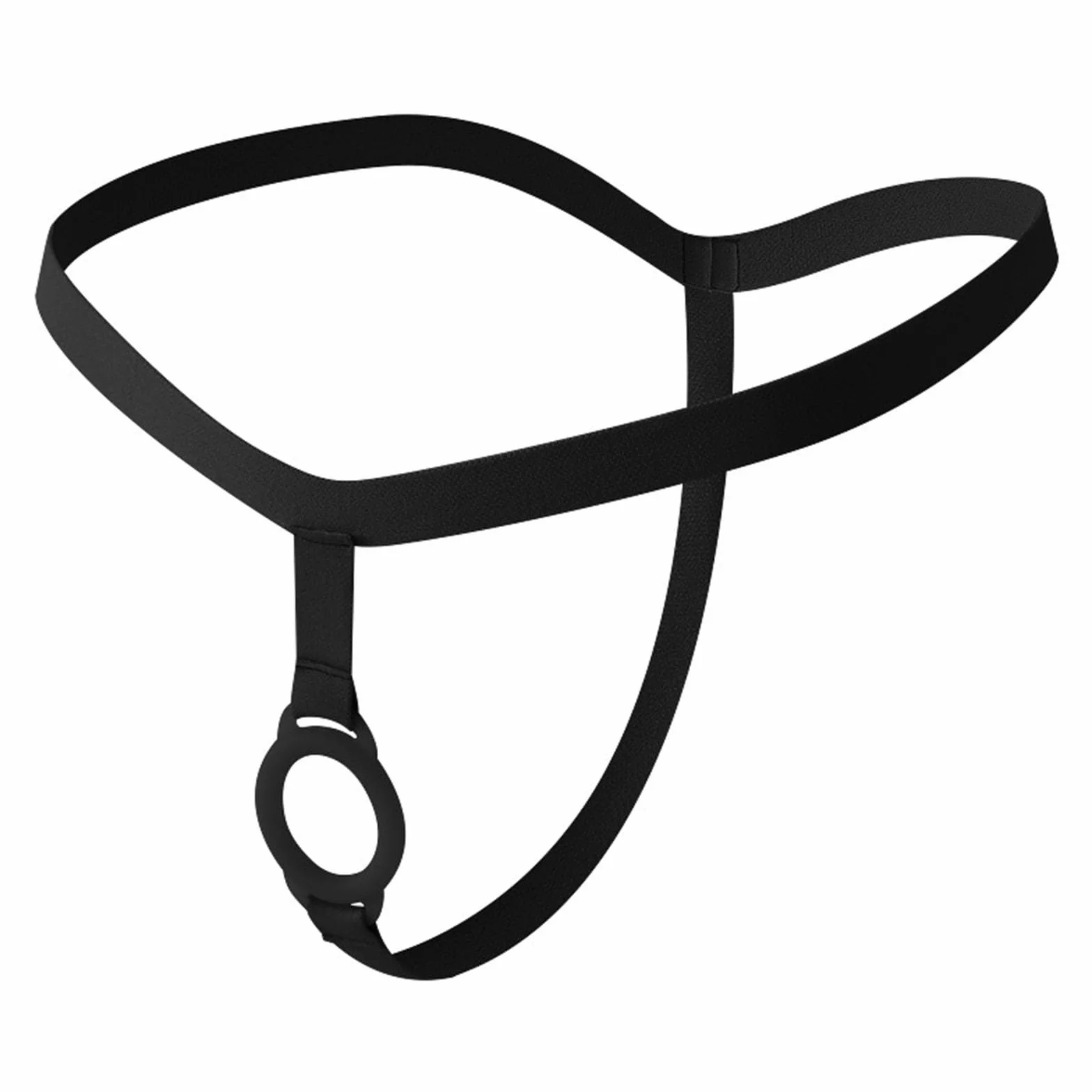 Freebily Tanga Hombre Tipo Bikini Anillo Pene Silicona Suspensorio