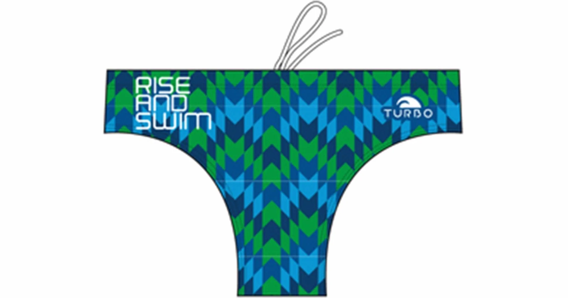 Bañador Slip Suits Rise and Swim de Waterpolo Competicion Natación y Triatlón Patrón de Ajuste cómodo
