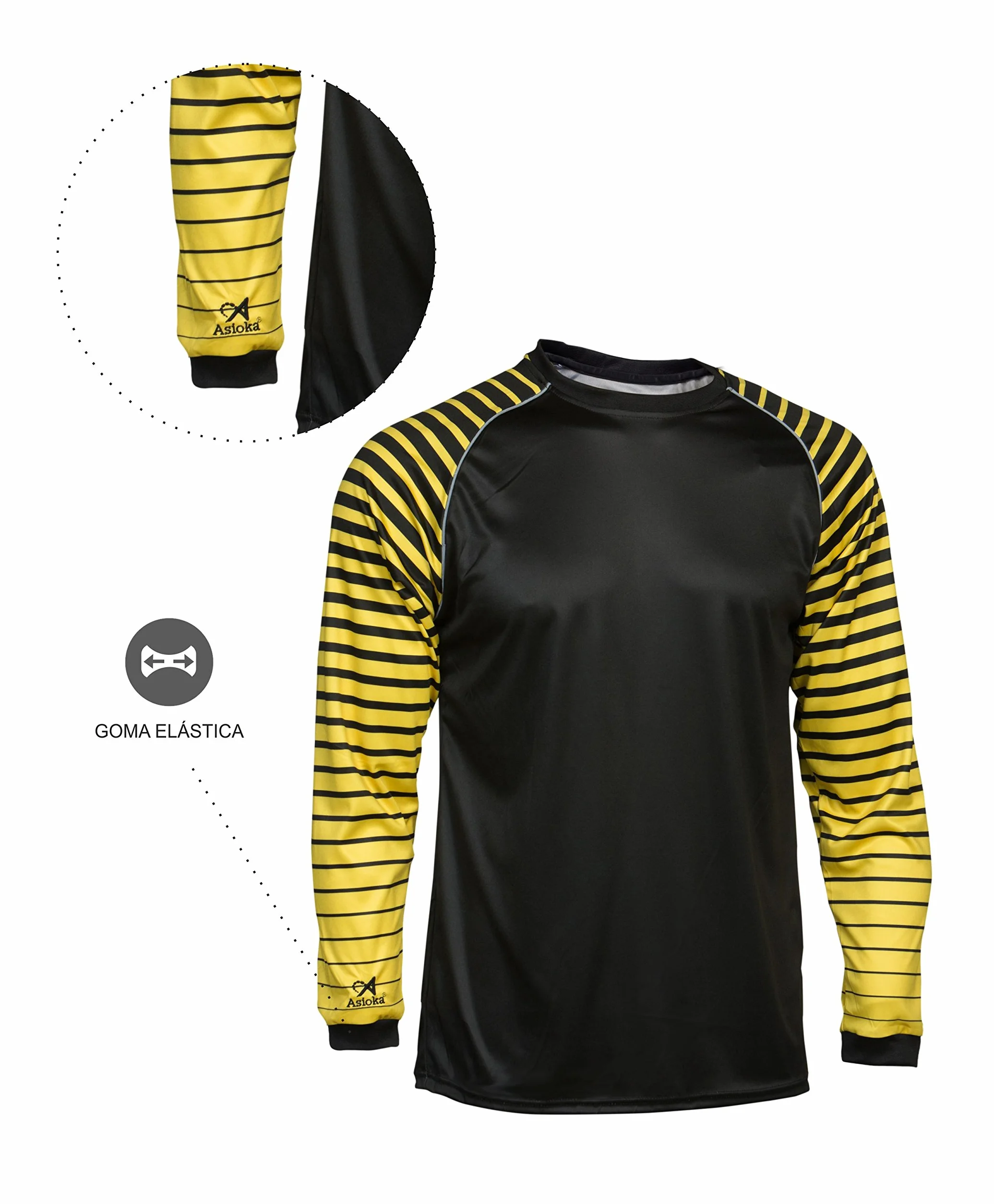 Asioka 157/17 Camiseta de Portero Mangas Largas Unisex Adulto