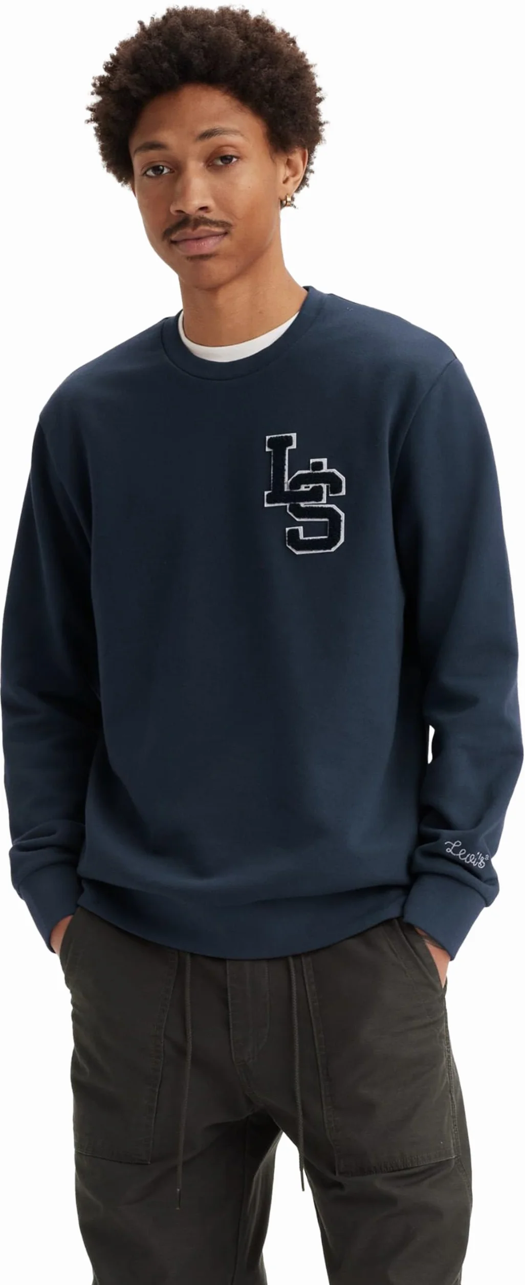 Levi's Men's Standard Graphic Crew Sweatshirt