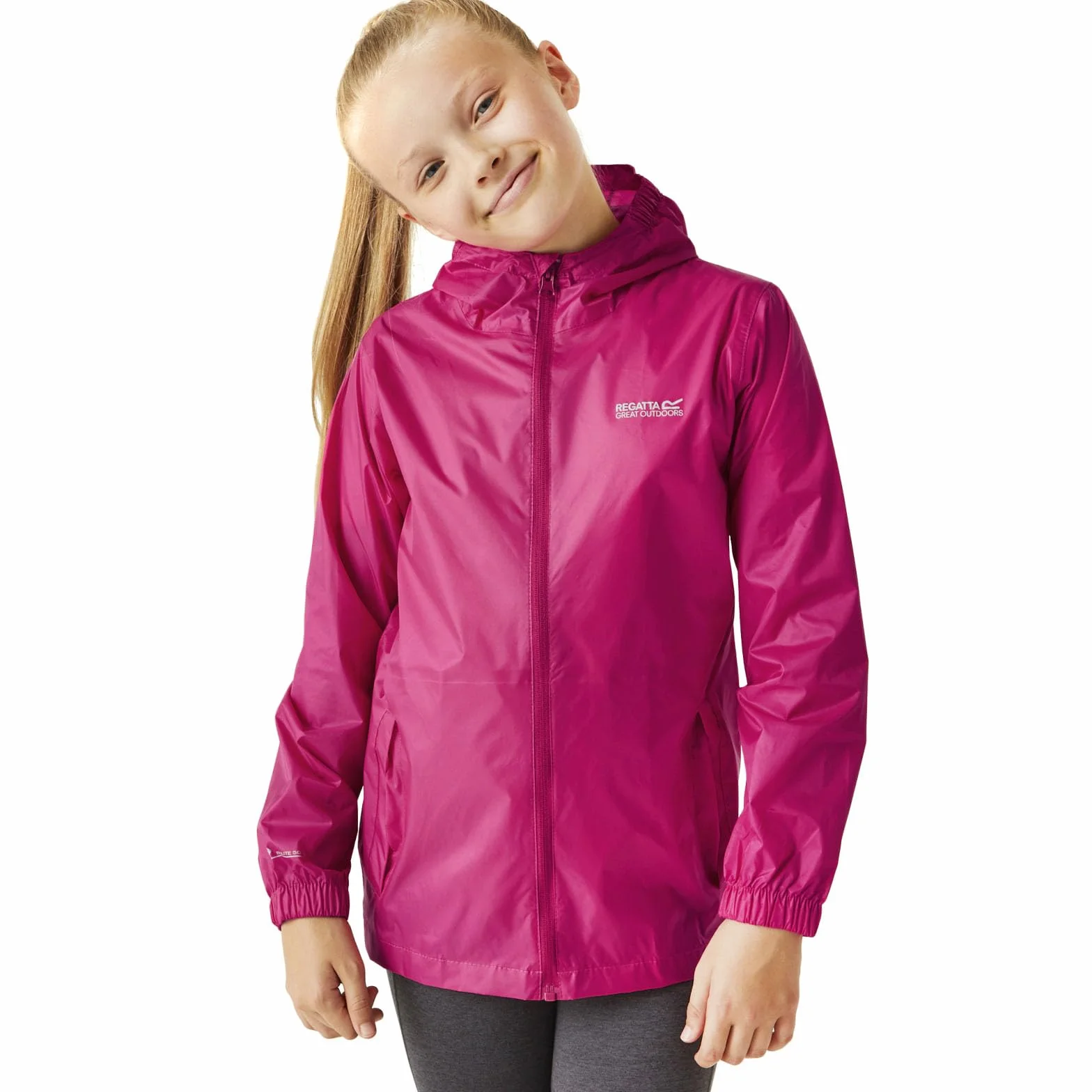 Regatta Kid Pack It III Chaqueta ligera impermeable transpirable sin forro