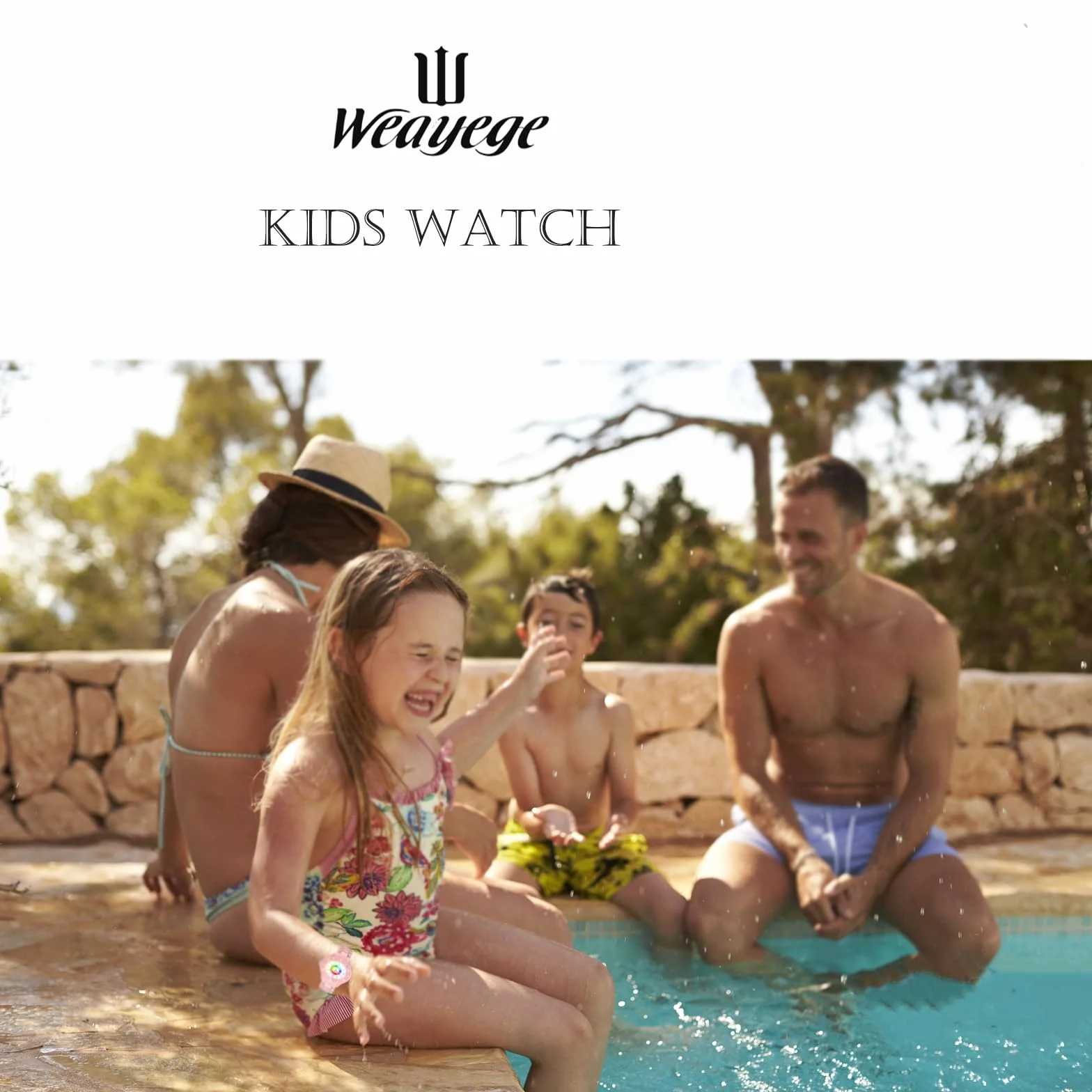 Reloj de Aprendizaje Infantil Niño Niña, Analógico Pulsera, Time Teacher, Cuarzo, Impermeable 3ATM