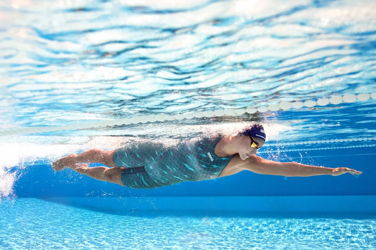 Arena Powerskin ST Next Bañador de Una Pieza para Mujer Homologado FINA Tejido Reciclado Tirantes Reforzados