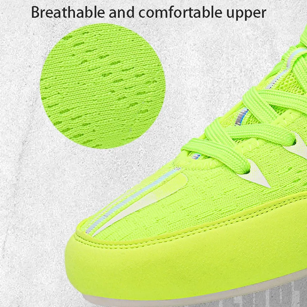 Zapatillas de Boxeo Unisex, Zapatos de Lucha Libre para Adultos Niños, Botines de Goma Antideslizante