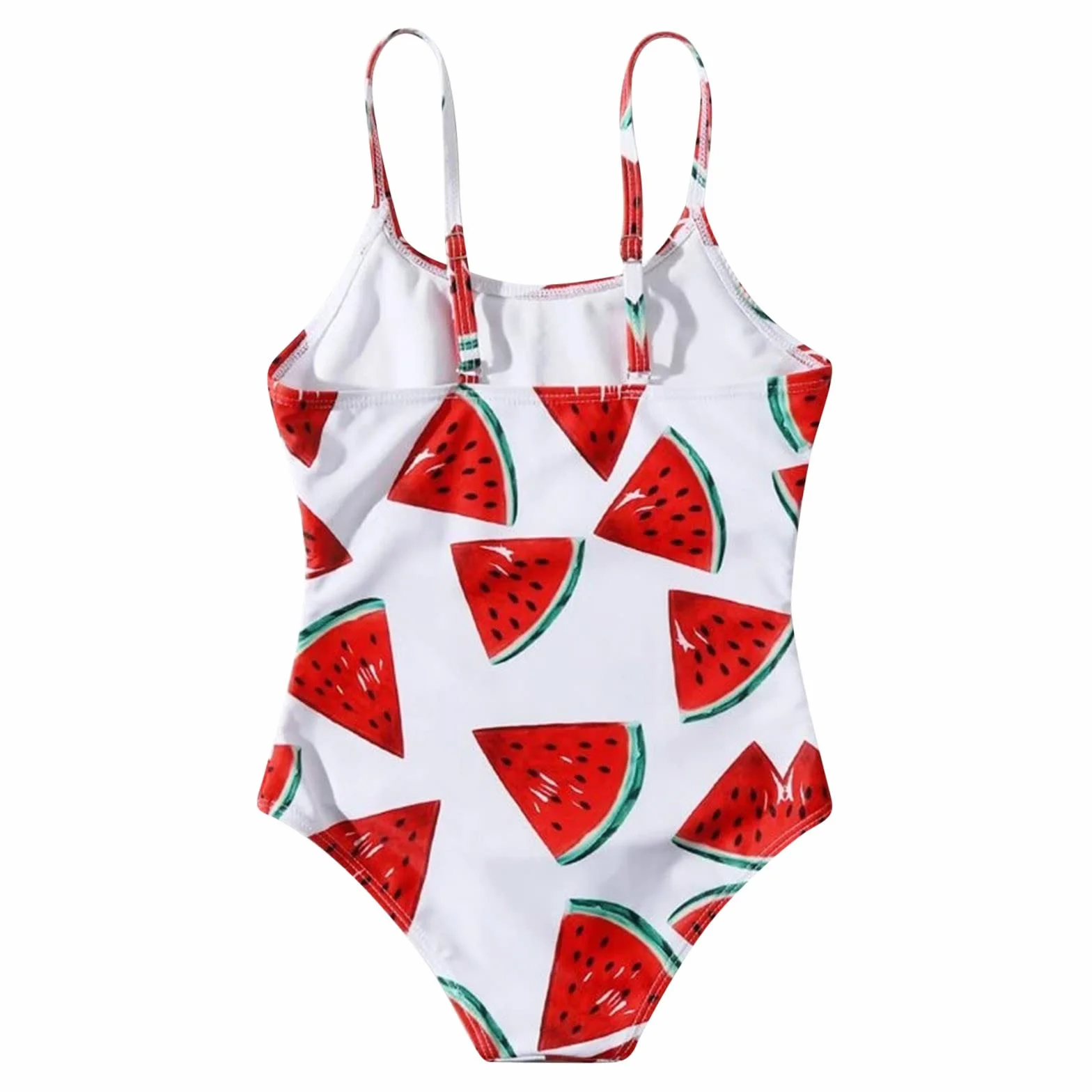 Traje de baño niña bikini estampado flores sandía playa