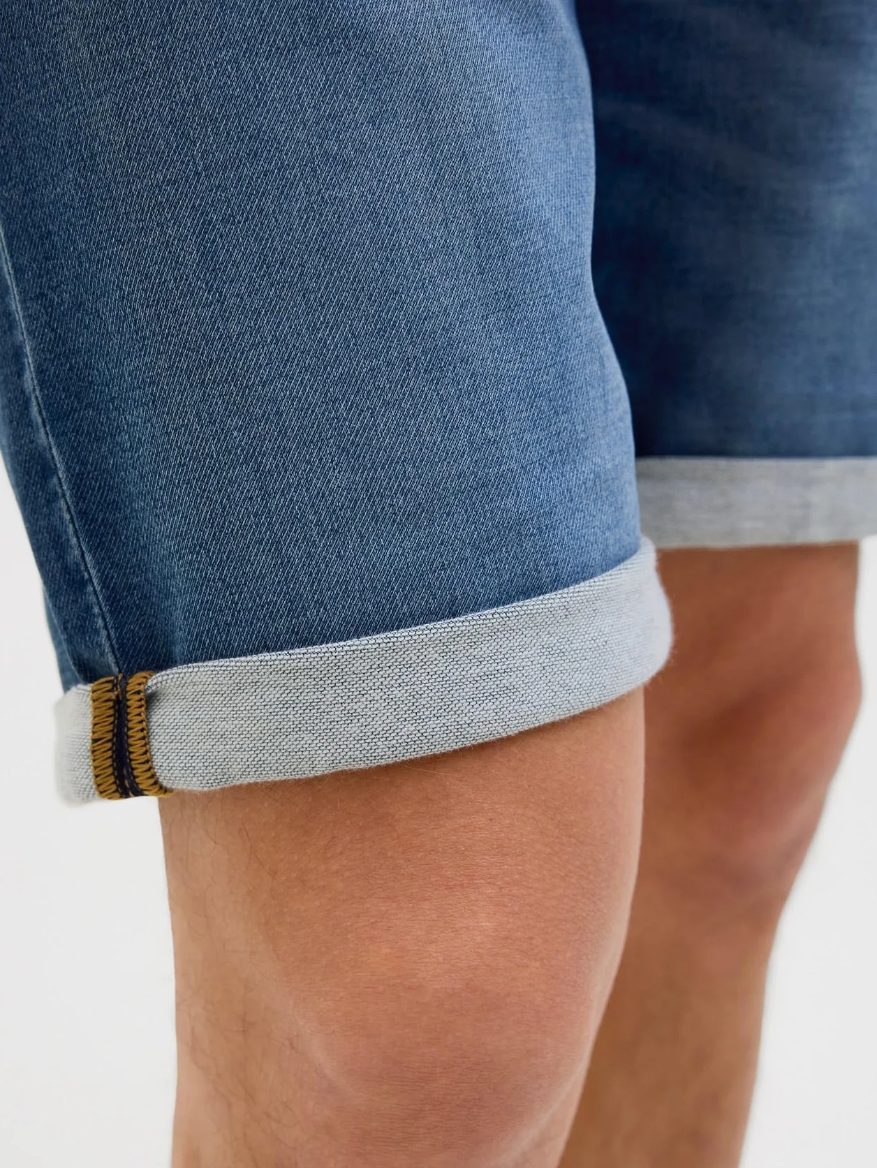 JACK & JONES Pantalones Cortos de Mezclilla Bermuda Regular Fit