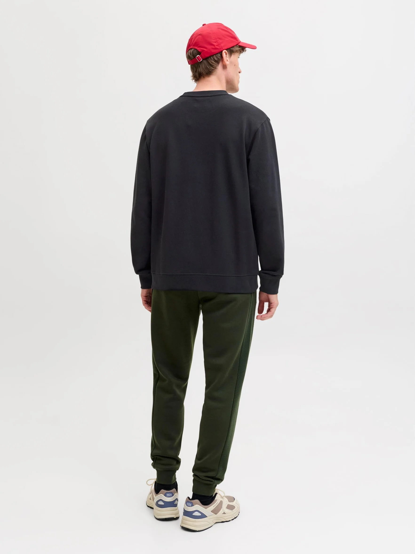 JACK & JONES Jjearchive Graphic Sweat Crew Neck Noos Hombre Pack de 1