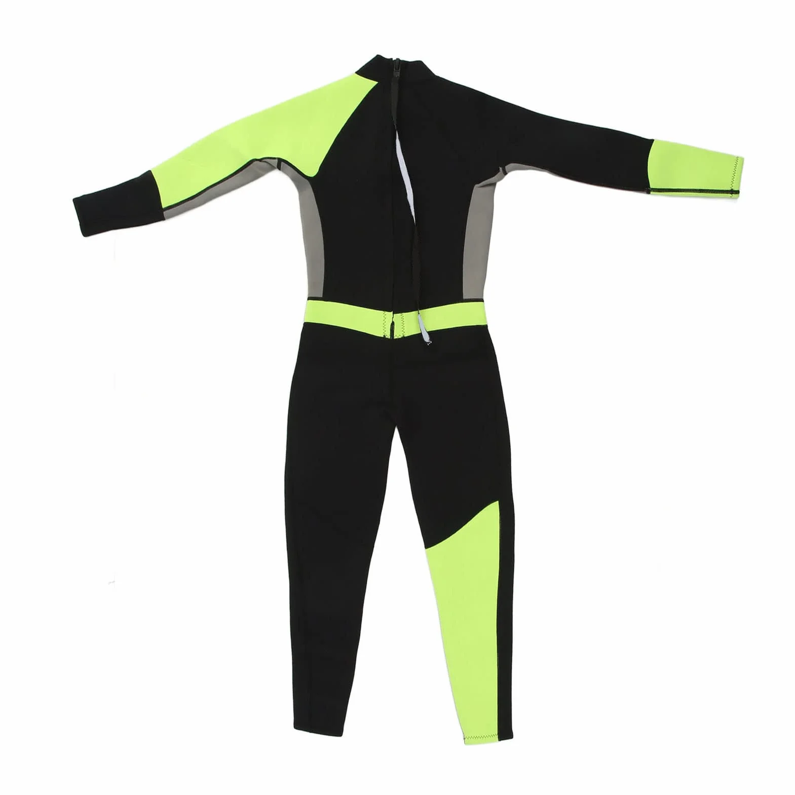 Traje de Baño de Manga Larga de Neopreno para Mujer Surf Cremallera