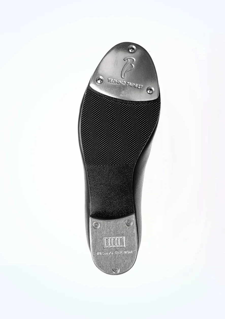 Bloch SF3710L Zapatos de piel sintética negros con cordones
