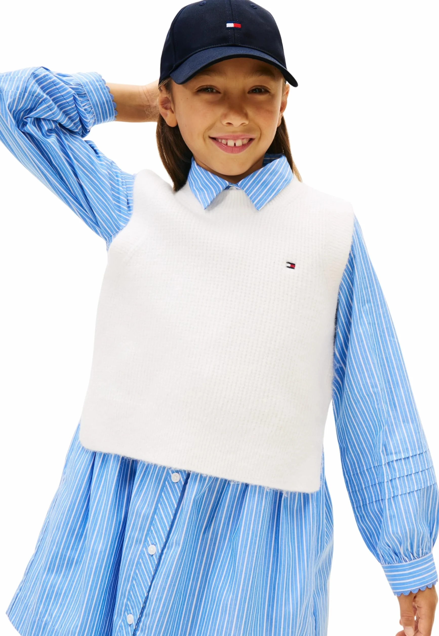 Tommy Hilfiger Small Flag Cap Gorro Unisex niños