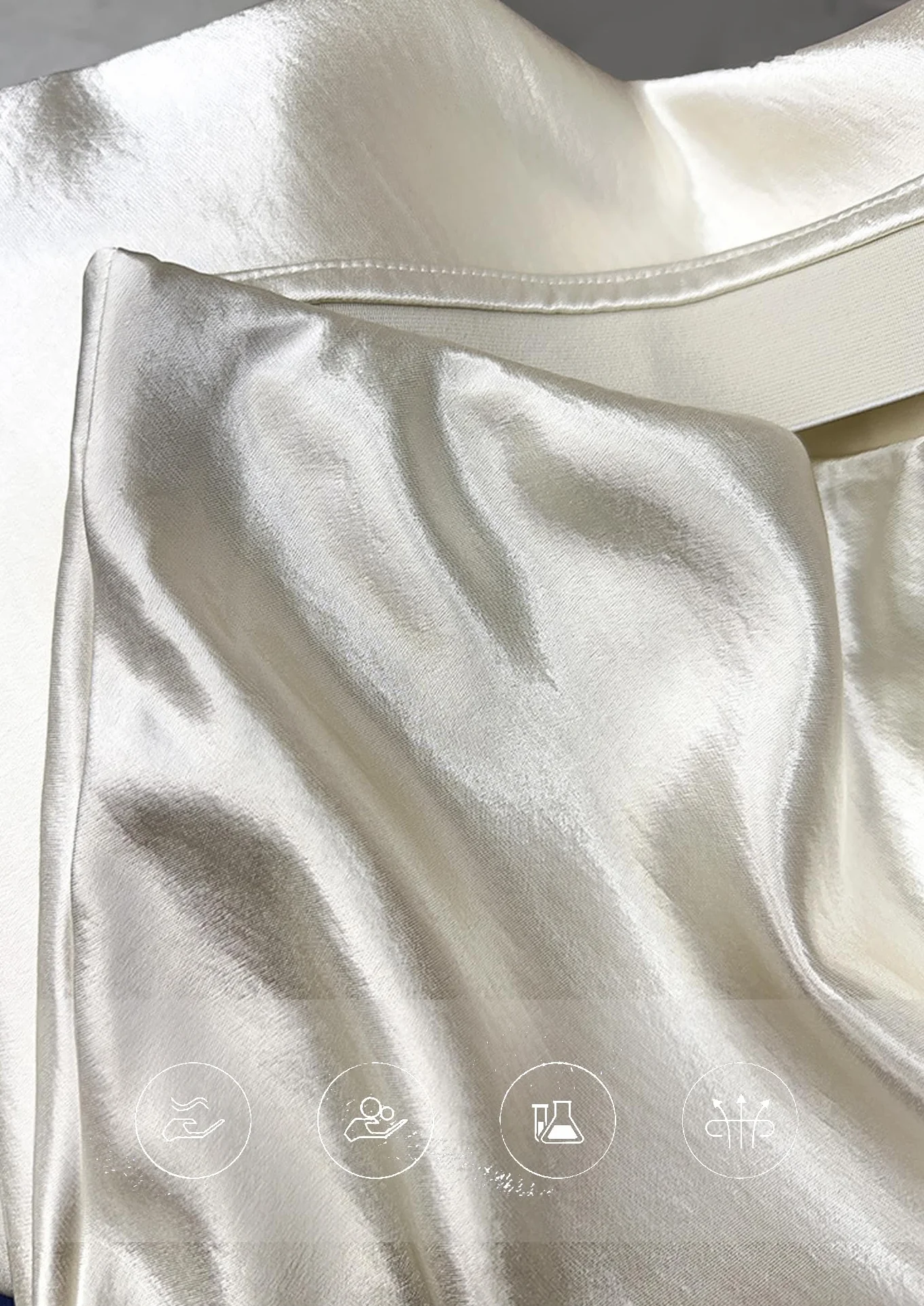 Falda de Satén para Mujer Cintura Alta Elástica Midi Casual A-Línea con Cremallera Elegante Larga Maxi Plisada Fiesta Otoño