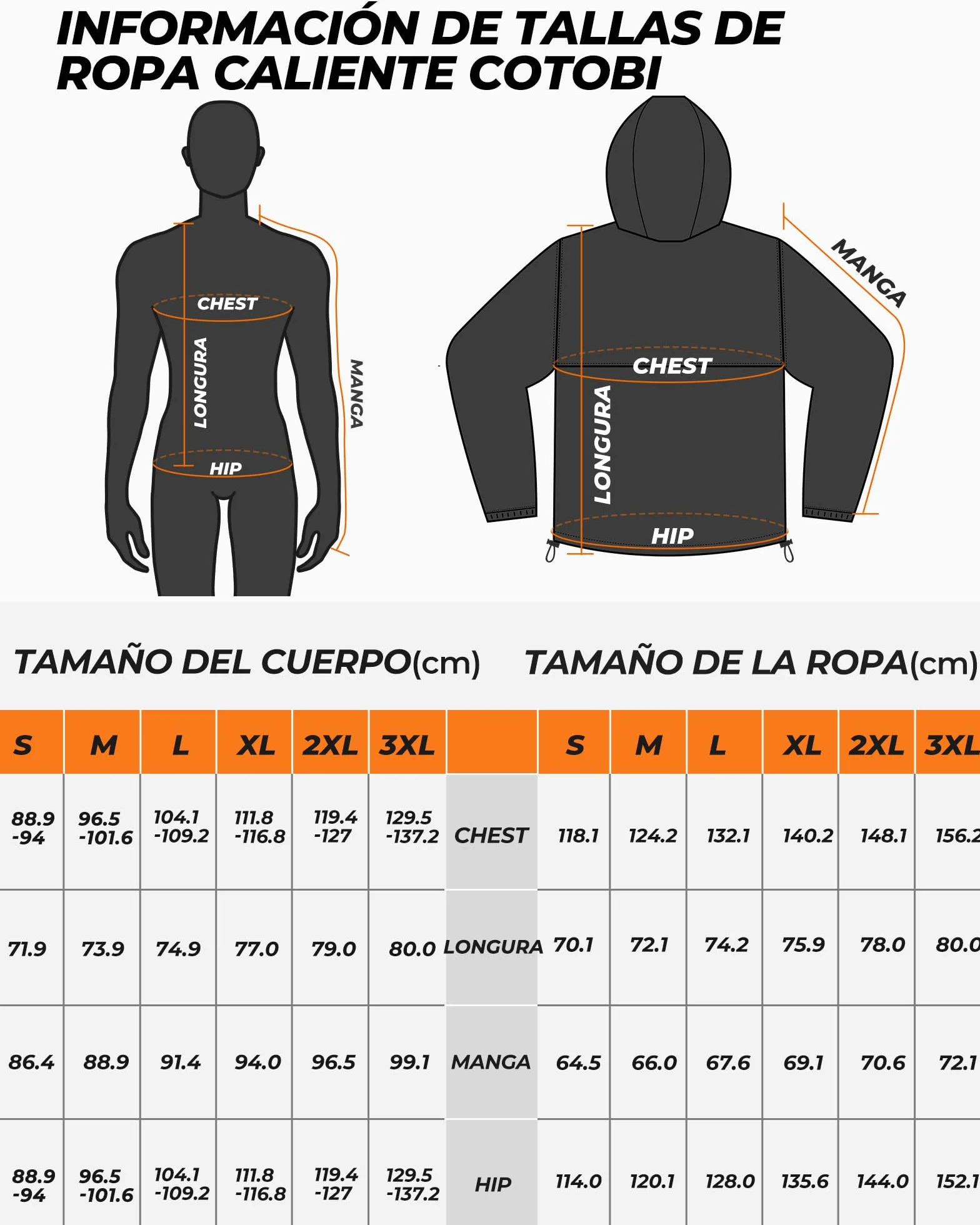 Chaqueta Calefactable Hombre 12V 18400mAh 8 Zonas Calentamiento 3 Niveles Temperatura Capucha Extraíble Negro XL