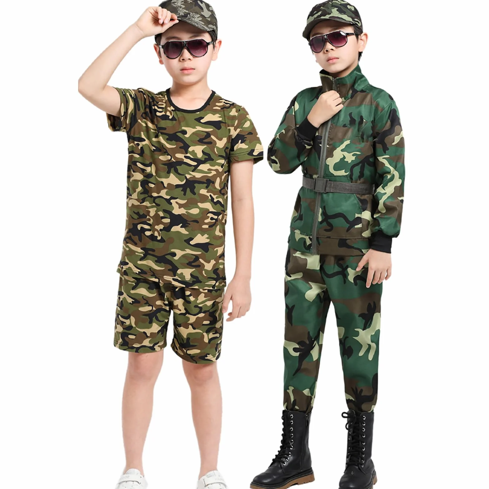 Conjunto de Camisetas y Pantalones Cortos para niños y niñas, Conjunto Corto de Verano con Estampado de Trajes Bautizos Niños 3 Años