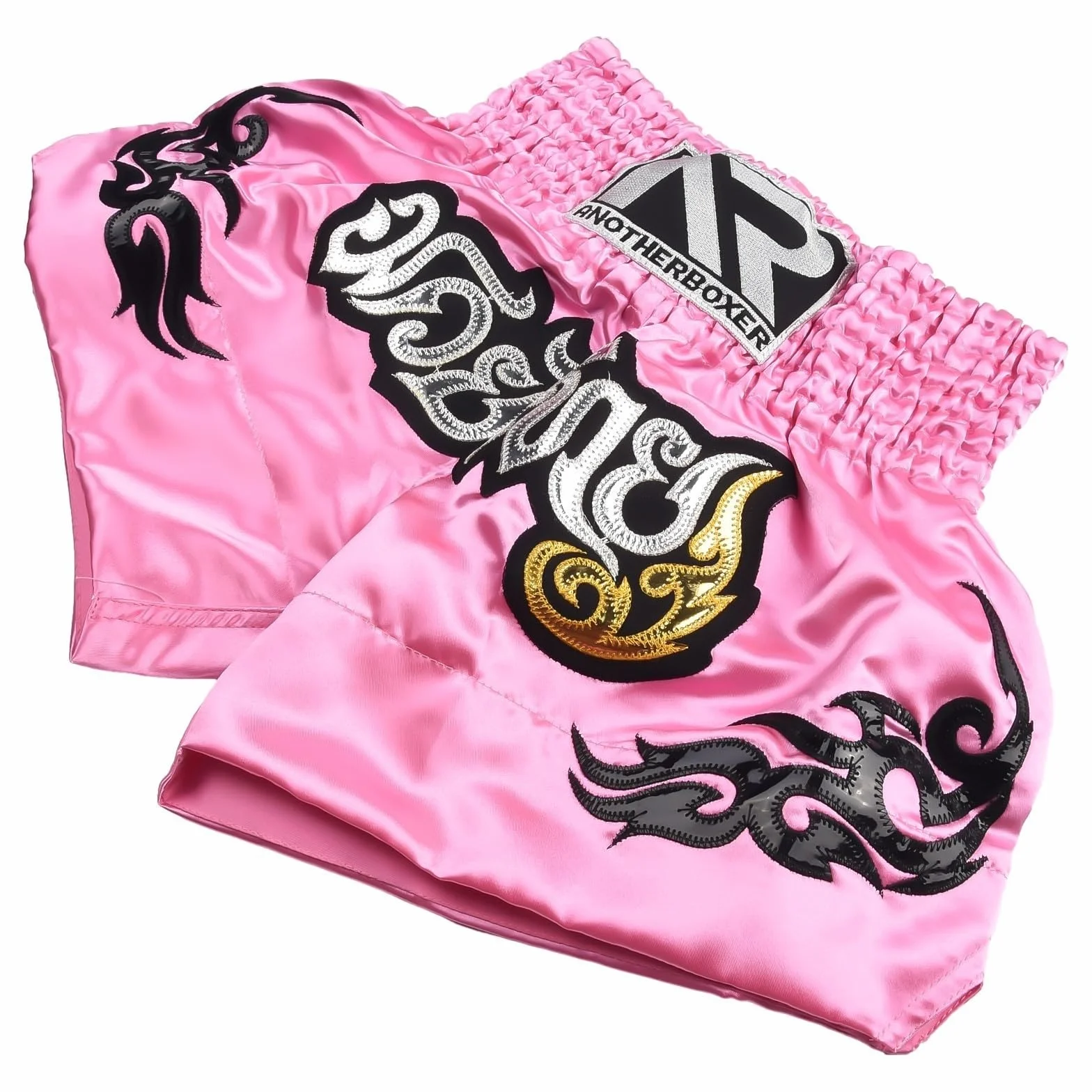 Pantalones cortos de boxeo para mujer Oniissy Anotherboxer, artes marciales mixtas, Muay Thai, rosa