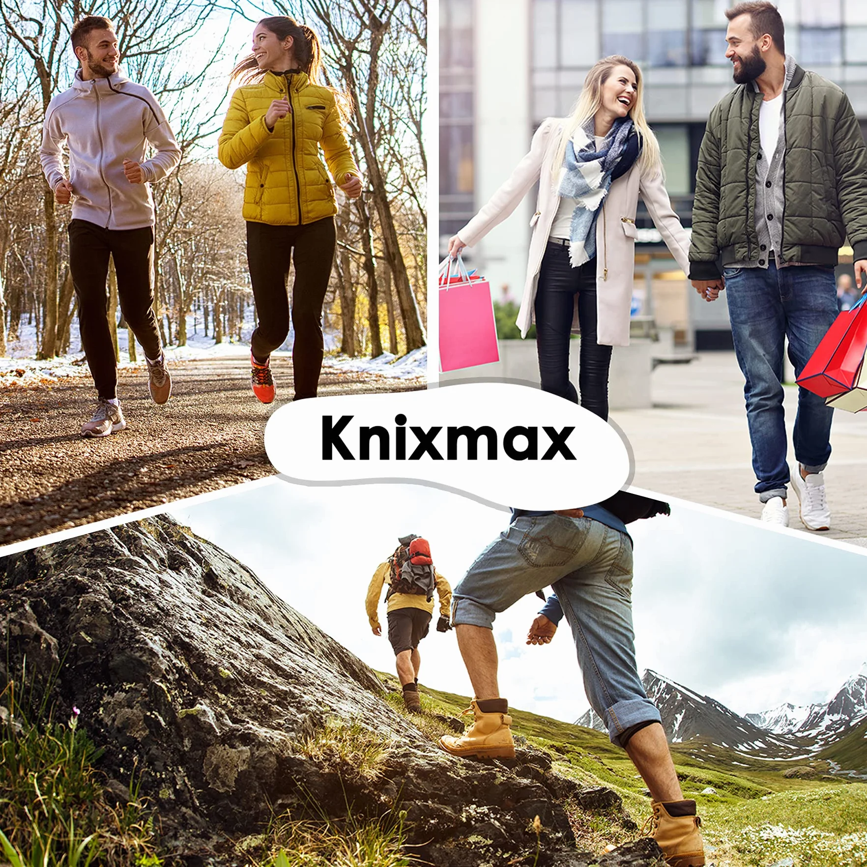 Knixmax Plantillas Memory Foam para Mujer y Hombre Comodidad Absorción de Impacto Amortiguación Suave