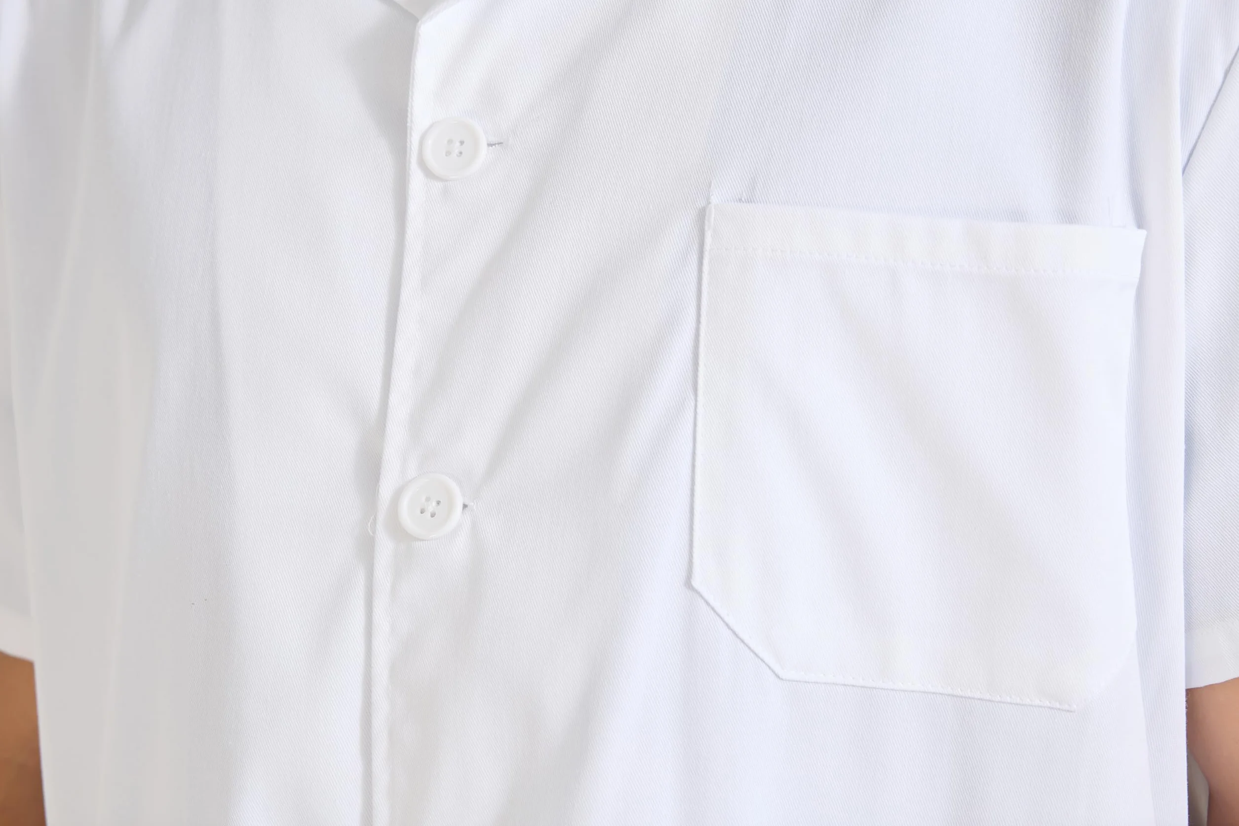 MISEMIYA Bata Laboratorio Unisex Blanca Medico Hombre