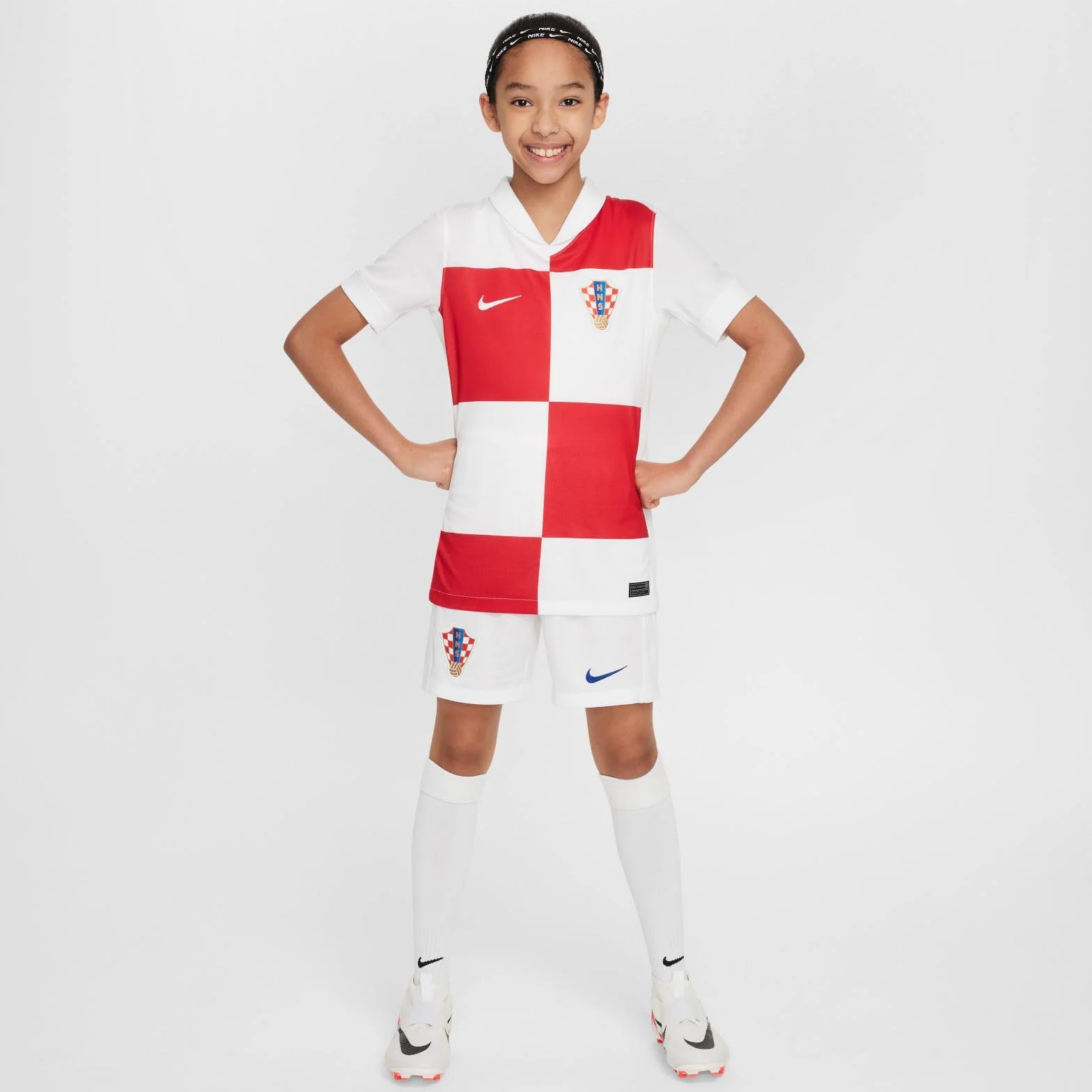 NIKE Croacia 2024/25 Stadium Camiseta Fútbol Réplica Dri-fit Niño Unisex