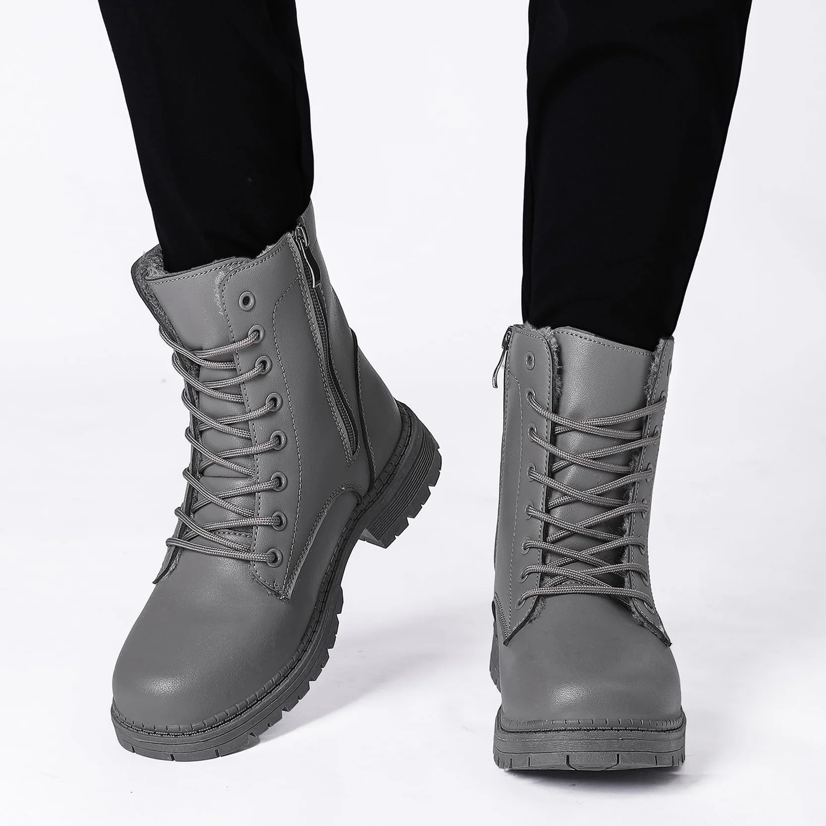 Botas Impermeable Mujer Botines Tobillo Invierno Forrada Cálido Nieve