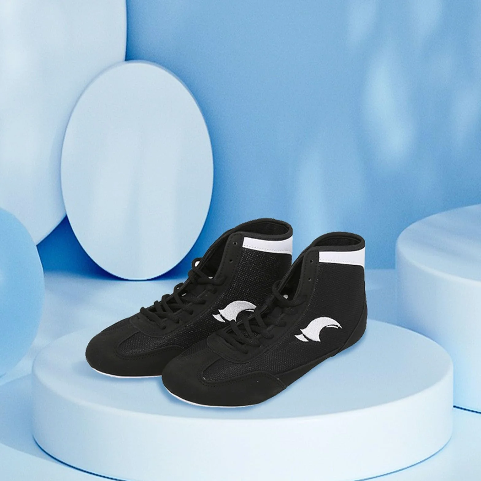 Botas de Lucha para Niños Antideslizantes Boxeo Zapato Descalzo Minimalista Fitness Artes Marciales Wrestling