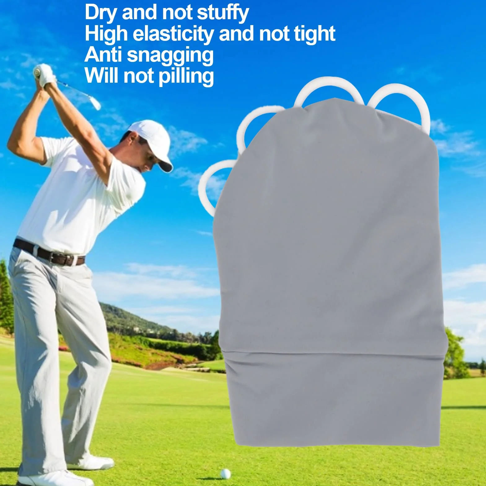Guantes de Medio Dedo con Protección UV Sunsceen para Exteriores Hombres Mujeres