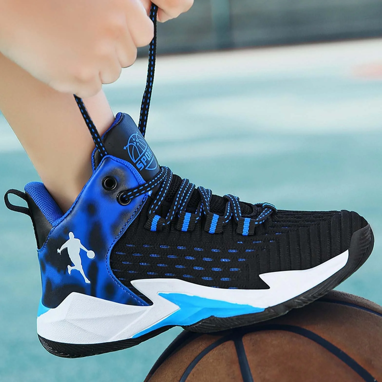Zapatillas Deportivas Niña Baloncesto Ligeras Transpirables Calzado Correr Cómodo Duradero