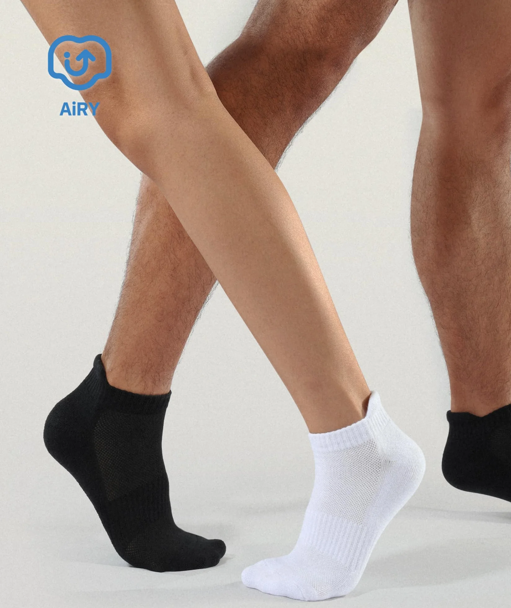 CLOSEMATE 6 Pares Calcetines Deporte Tobilleros Hombre Mujer Algodón Transpirable Compresión Low Cut Running