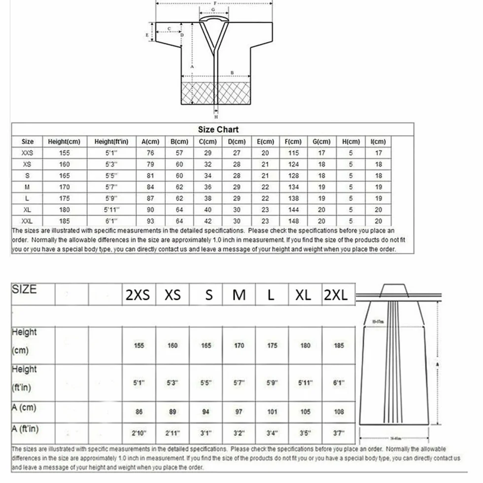 G-Like Uniforme de artes marciales Kendo Keikogi Hakama para hombre
