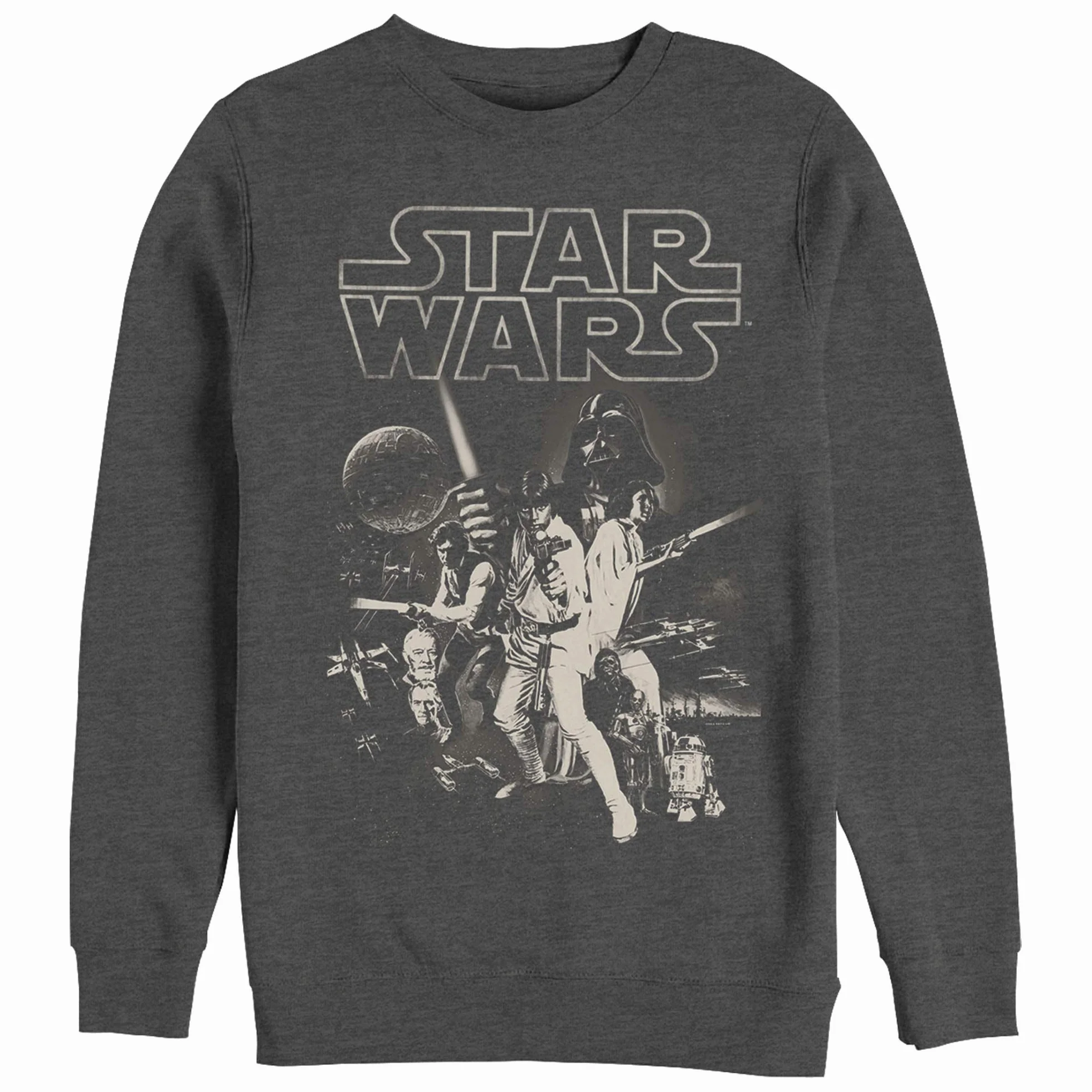 Star Wars Poster Crew Fleece Sudadera Hombre