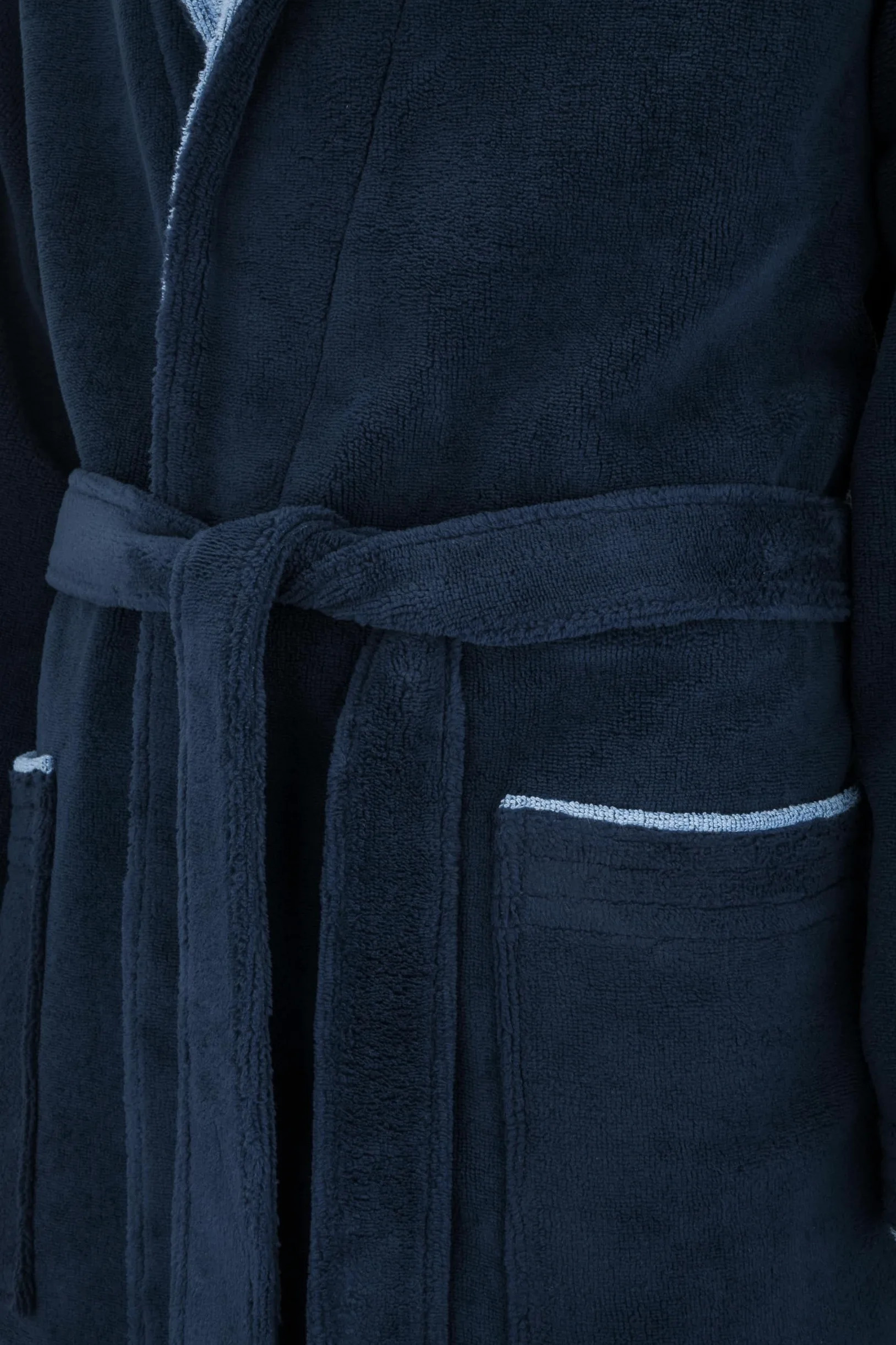 Albornoz para hombre Revise RE-859 – con fibra de bambú – Albornoz para sauna