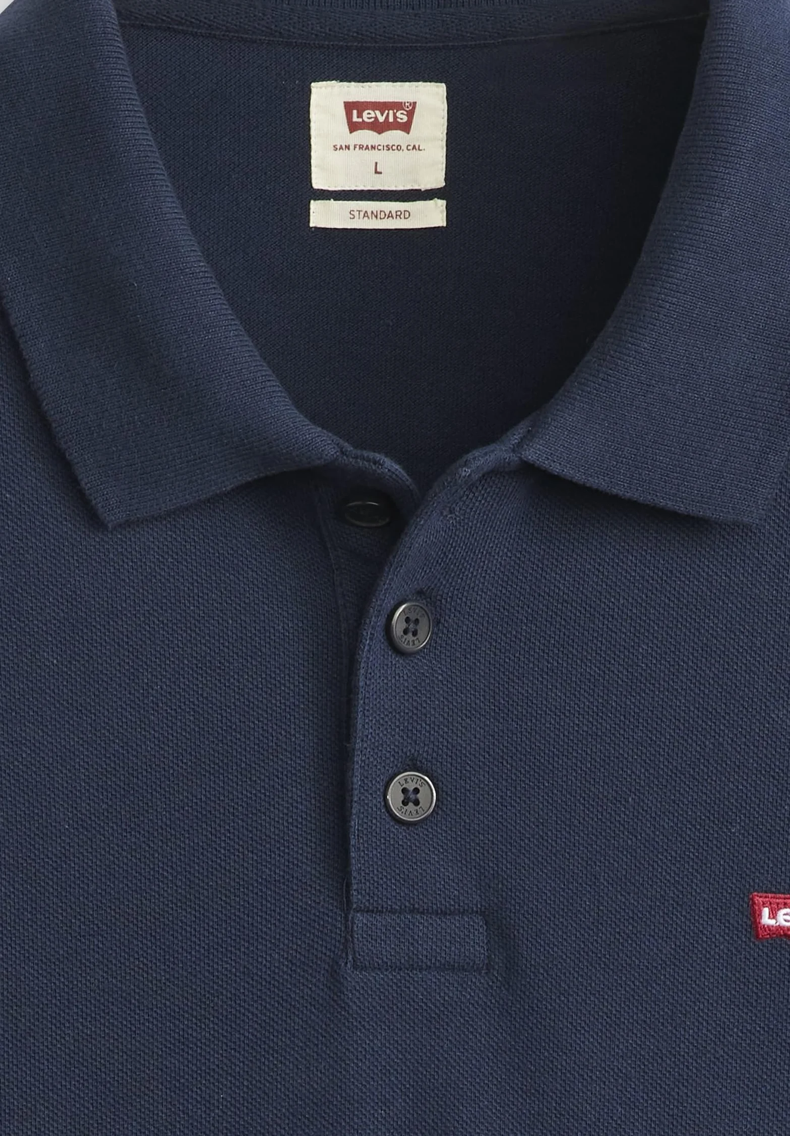Levi's Housemark Polo Camisa Hombre Chesthit Logo