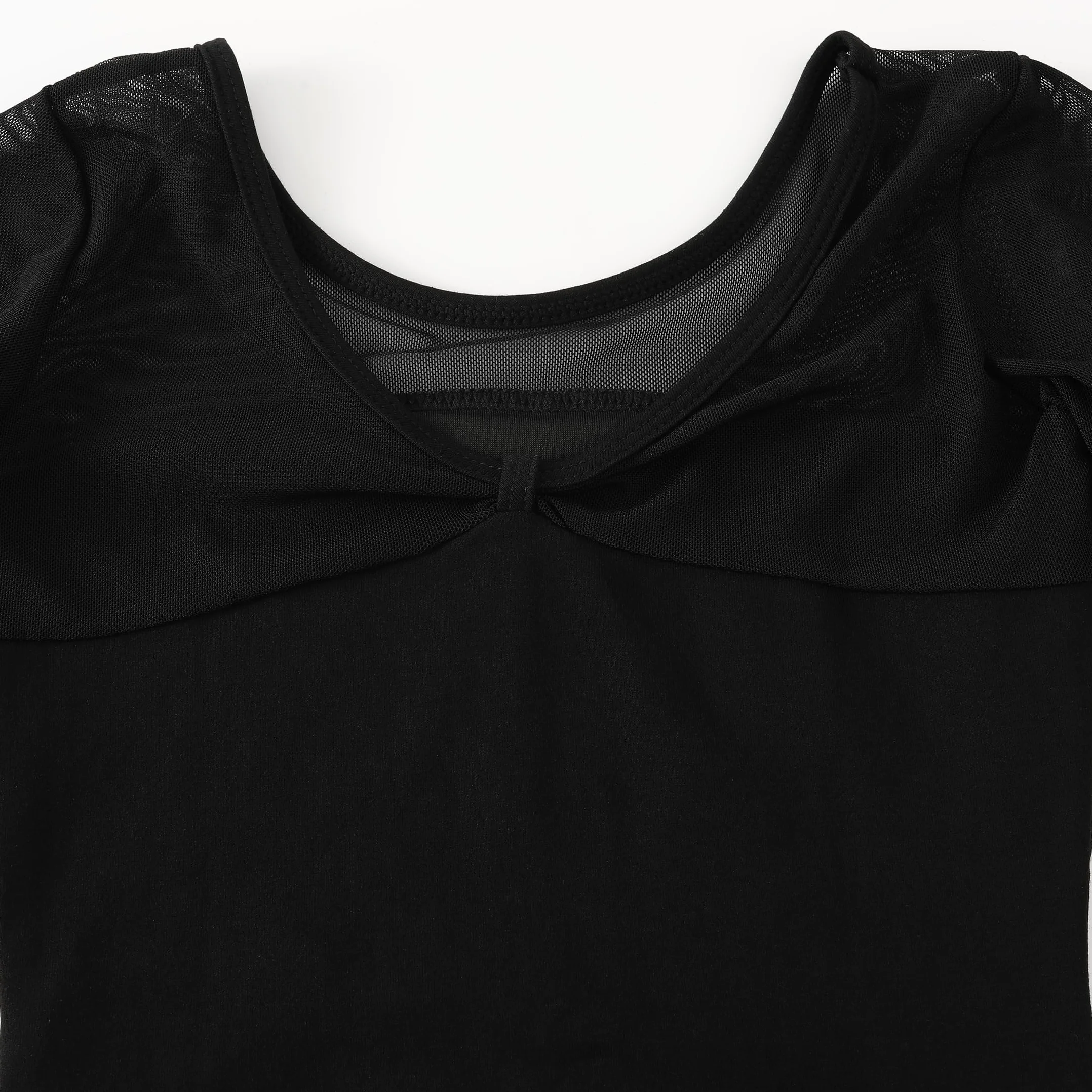 Maillot Ballet Niña Manga Larga 3/4 Danza Bailarina Gimnasia
