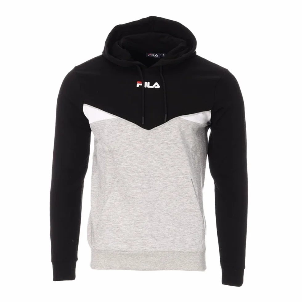 FILA Sudadera hombre gris negro