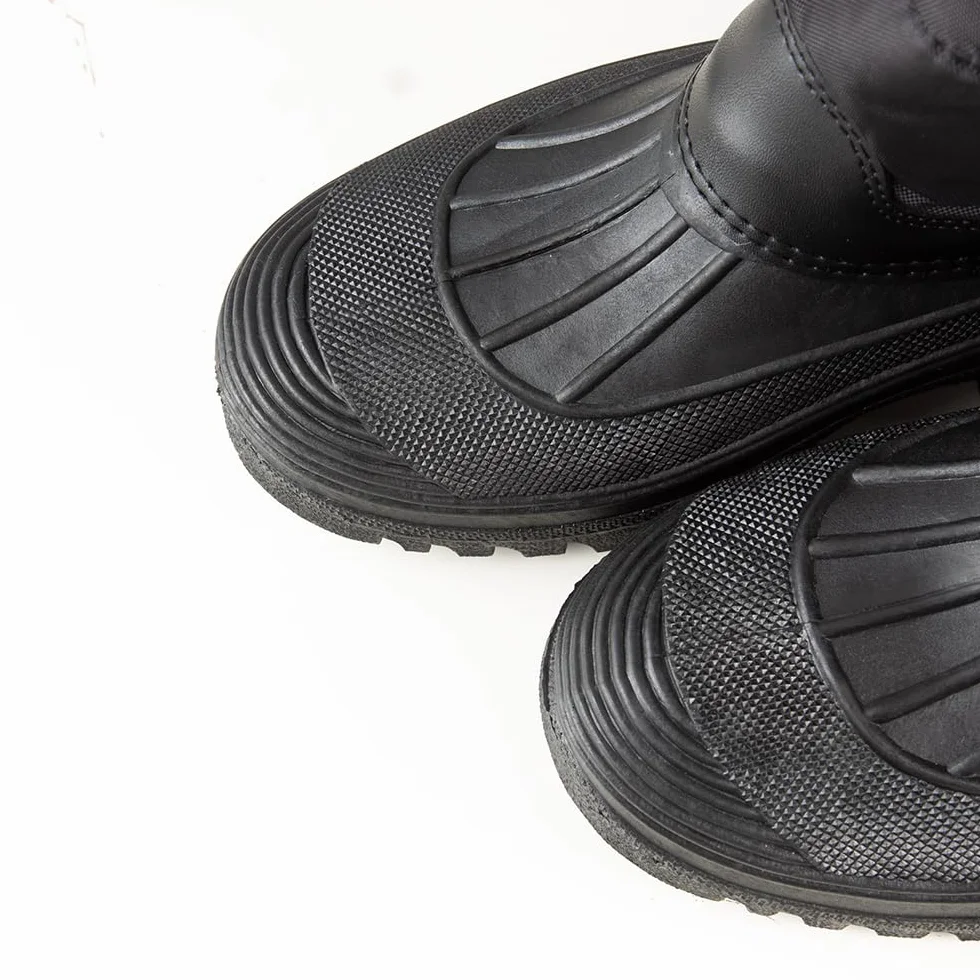 PFIFF 102803 Botas térmicas de invierno para niños, negro