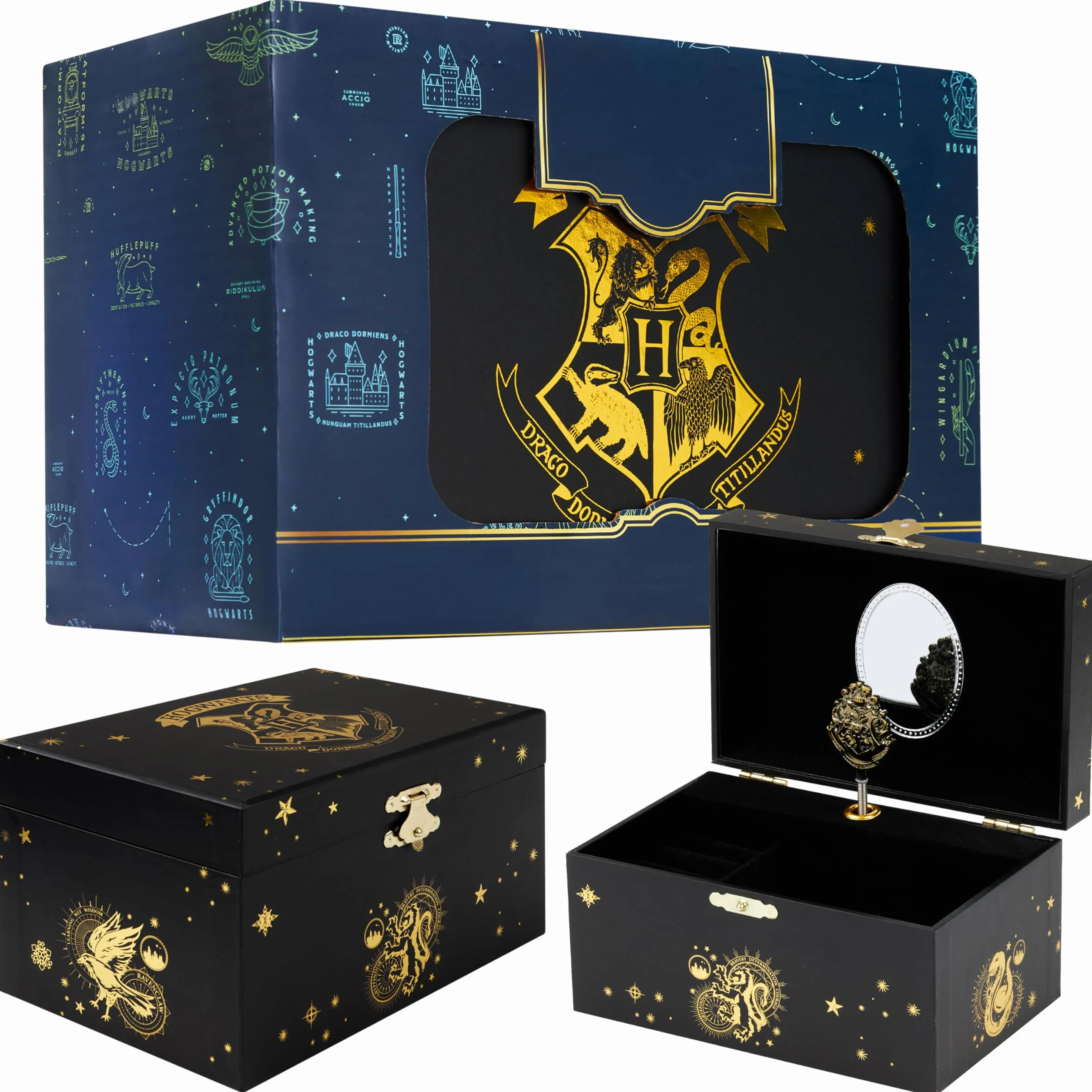 Harry Potter Joyero Musical Infantil de Hogwarts Regalos