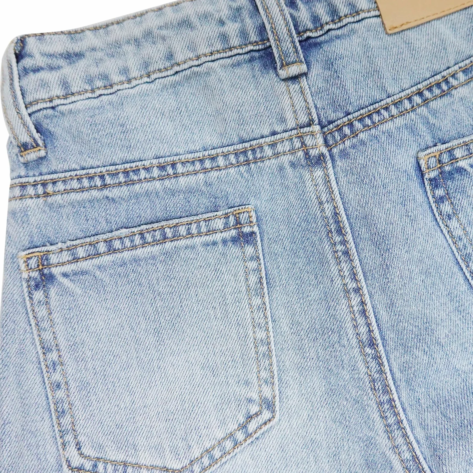 KIDSCOOL SPACE Baby Little Girls Boys Jeans Shorts,Ripped Frayed Raw Hem Diseño Simple Cute Summer Denim Pants