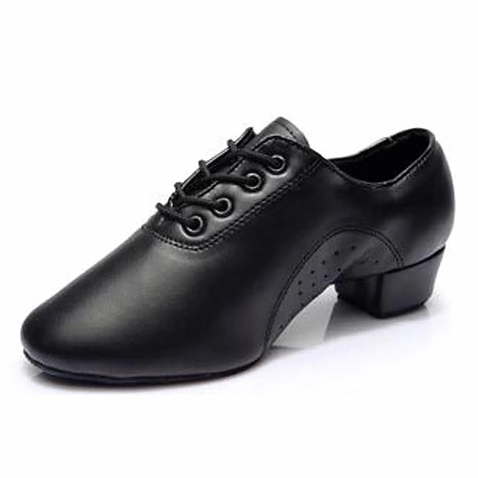 Zapatos de baile latinos de cuero para hombre