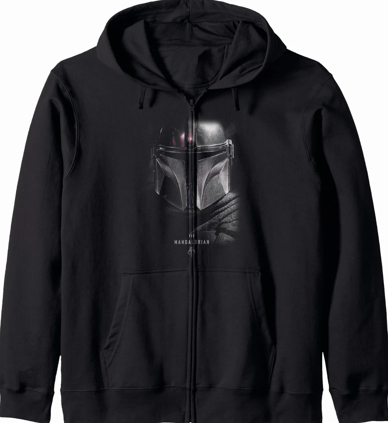 Star Wars The Mandalorian Big Face Poster Sudadera con Capucha