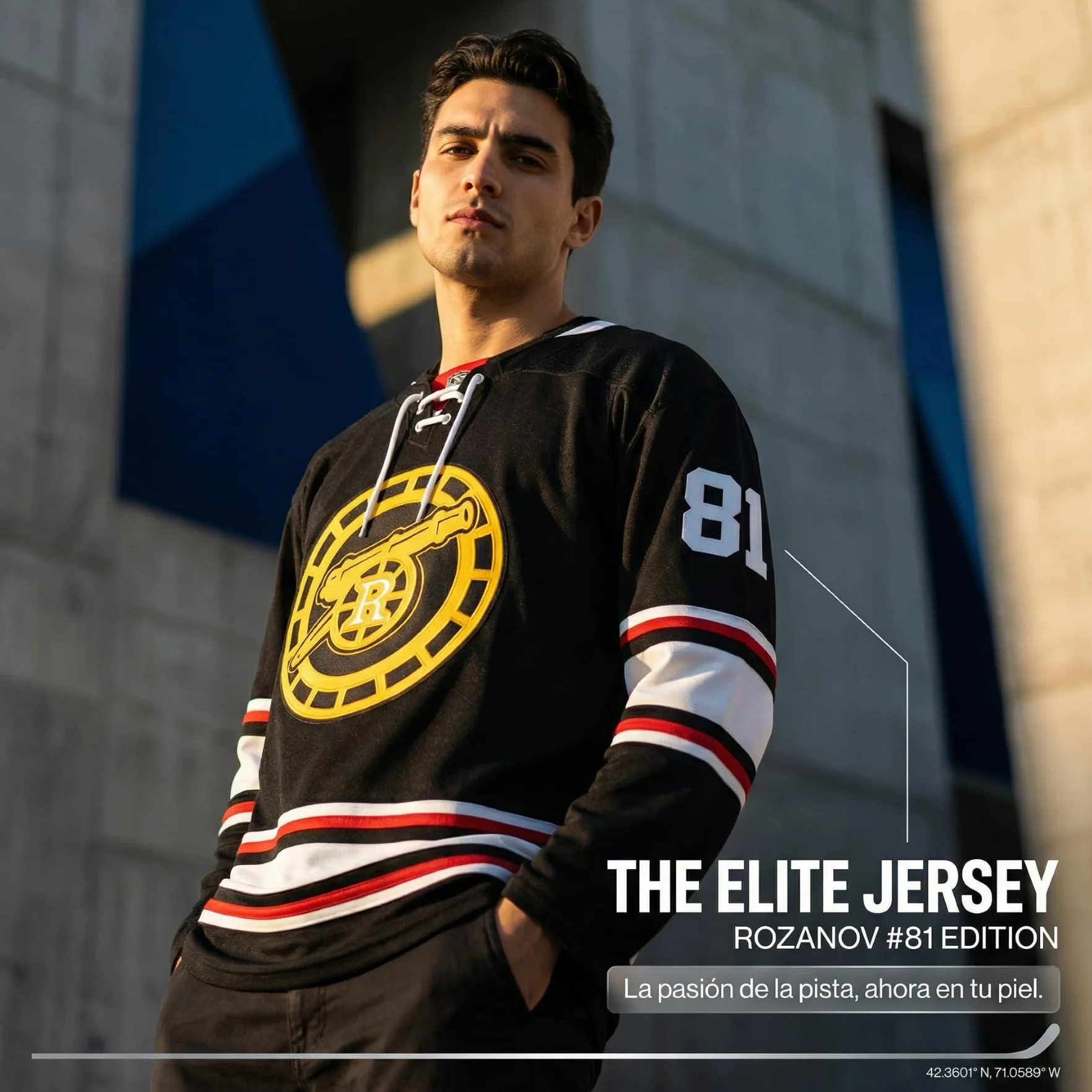 Sudadera de Hockey Heated Rivalry Rozanov 81 Hollander 24 Jersey Cuello Cordones Manga Larga Unisex Streetwear