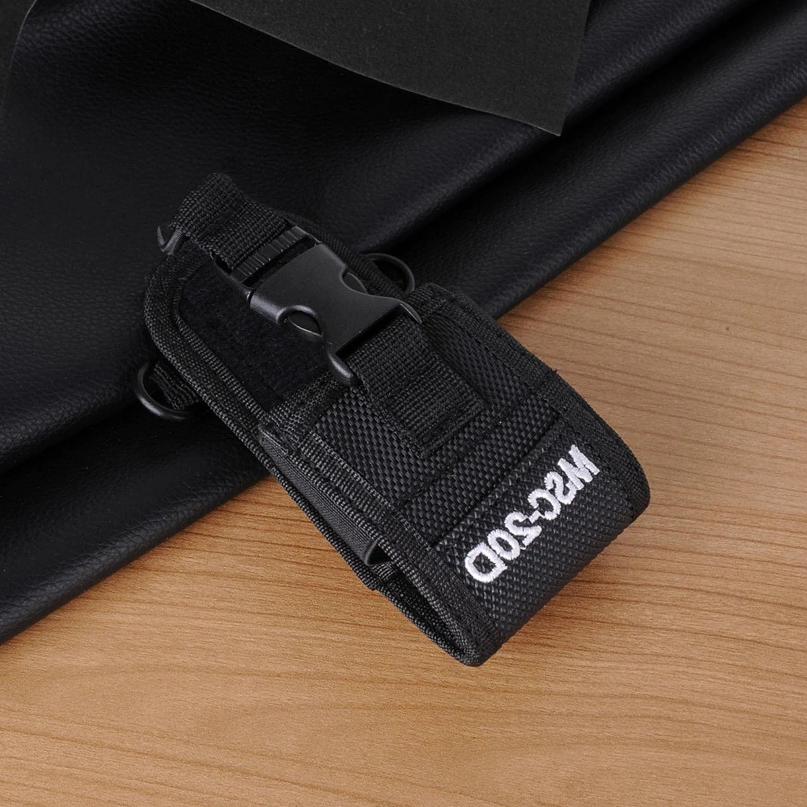 ZONTO Funda de Radio Nailon Ajustable para Walkie Talkie