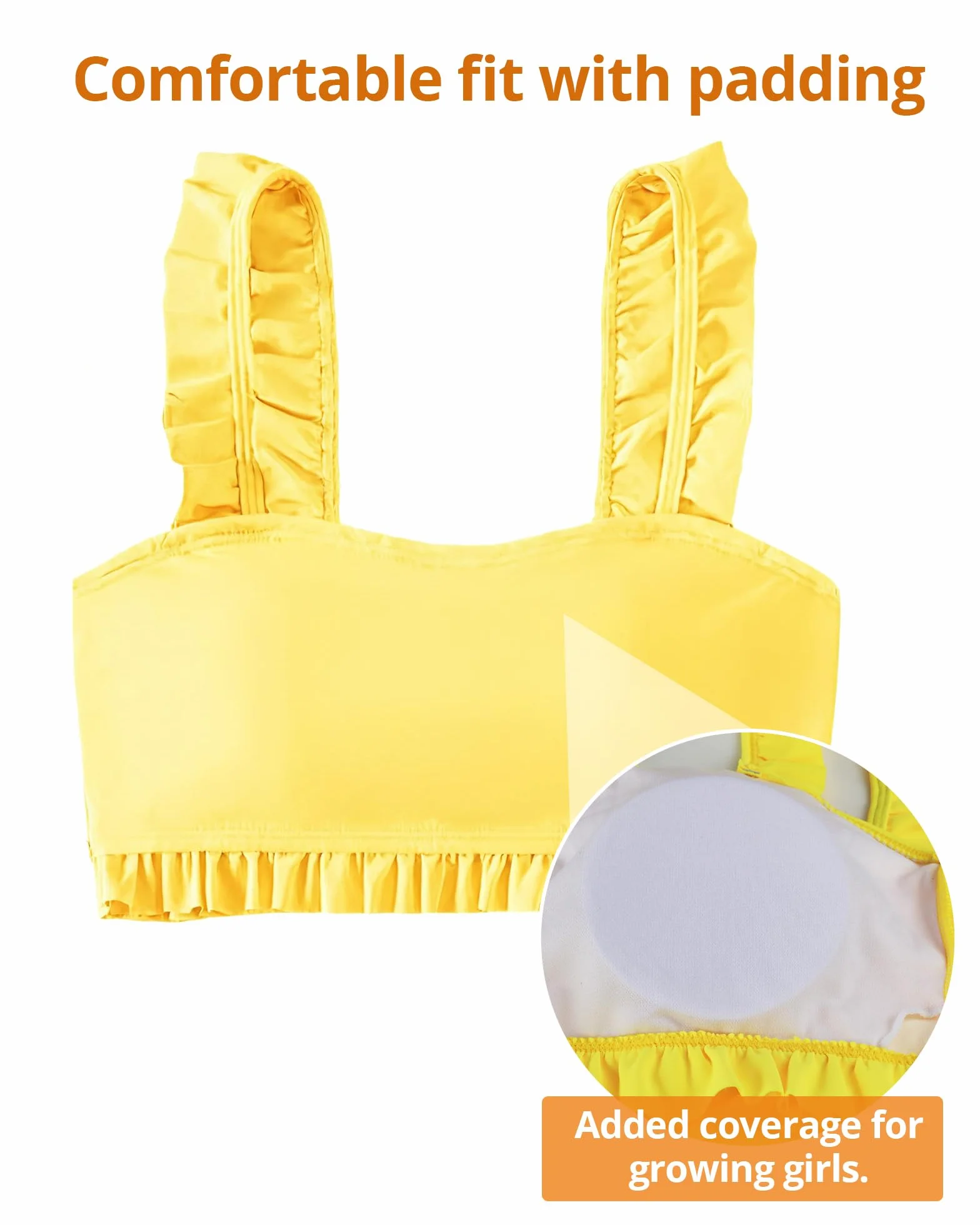 Conjunto de Baño 2 Piezas Bikini Niña 5-14 Años Secado Rápido