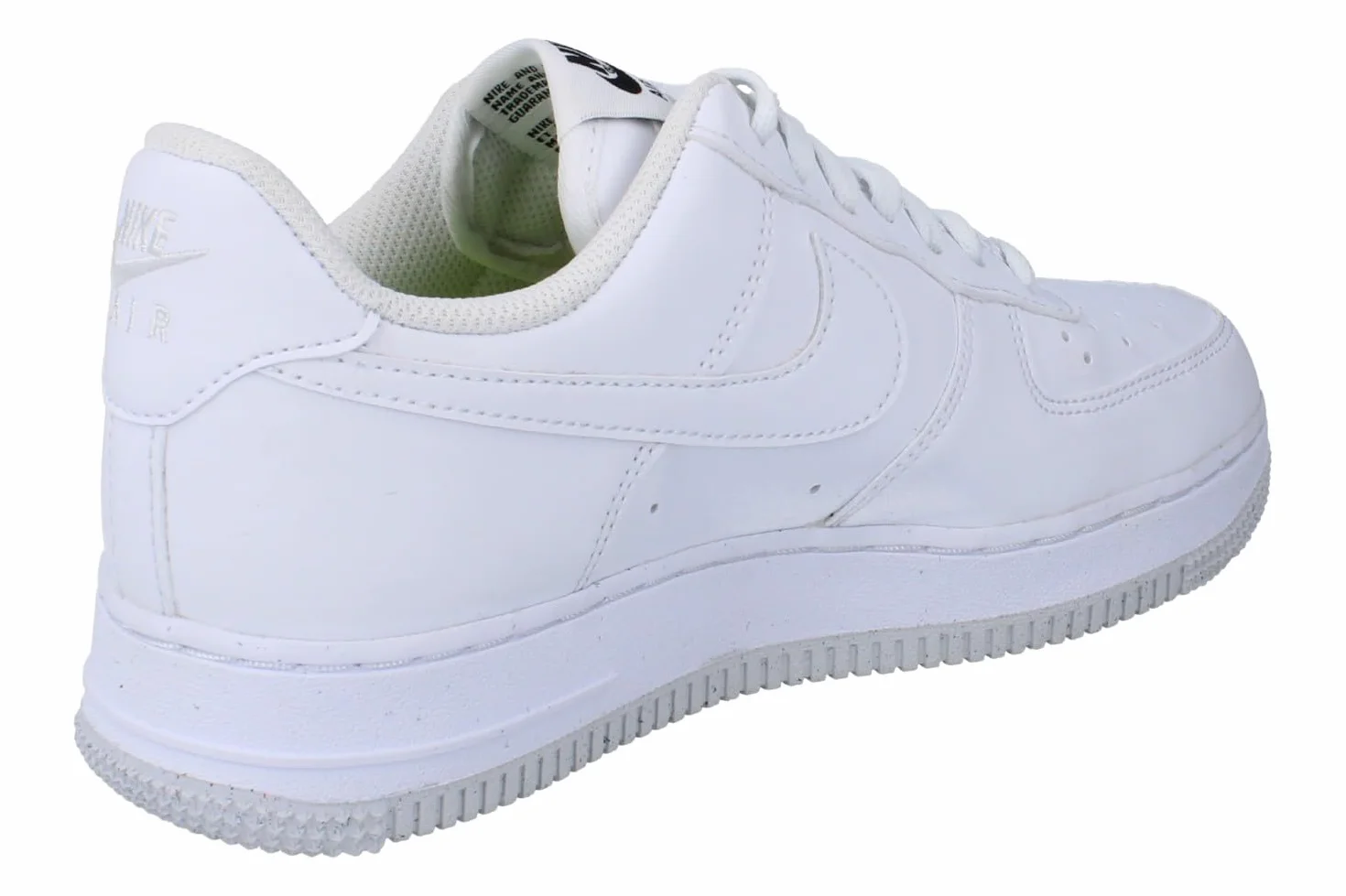 Nike Air Force 1 '07 Next Nature Mujer White/White-Black-Metallic Silver EU 40.5