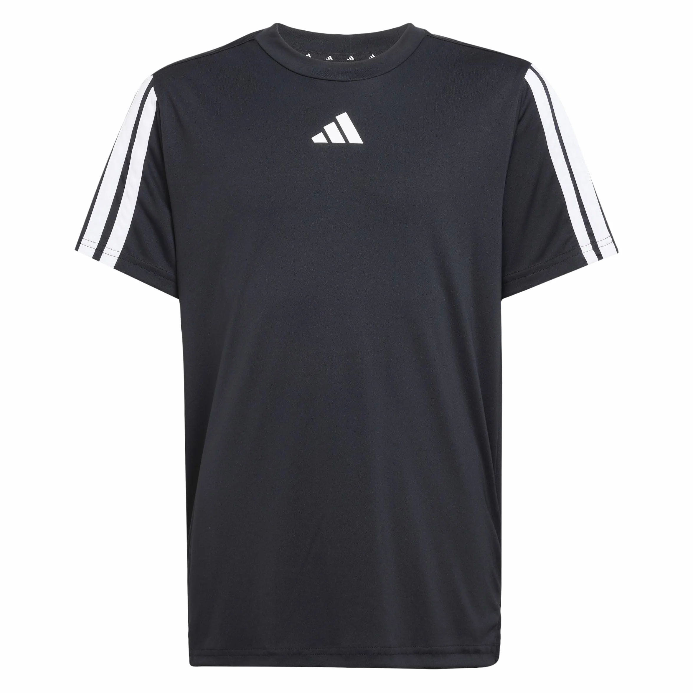 adidas Niños Train Essentials 3-Stripes Shirt Black White 13-14 Years