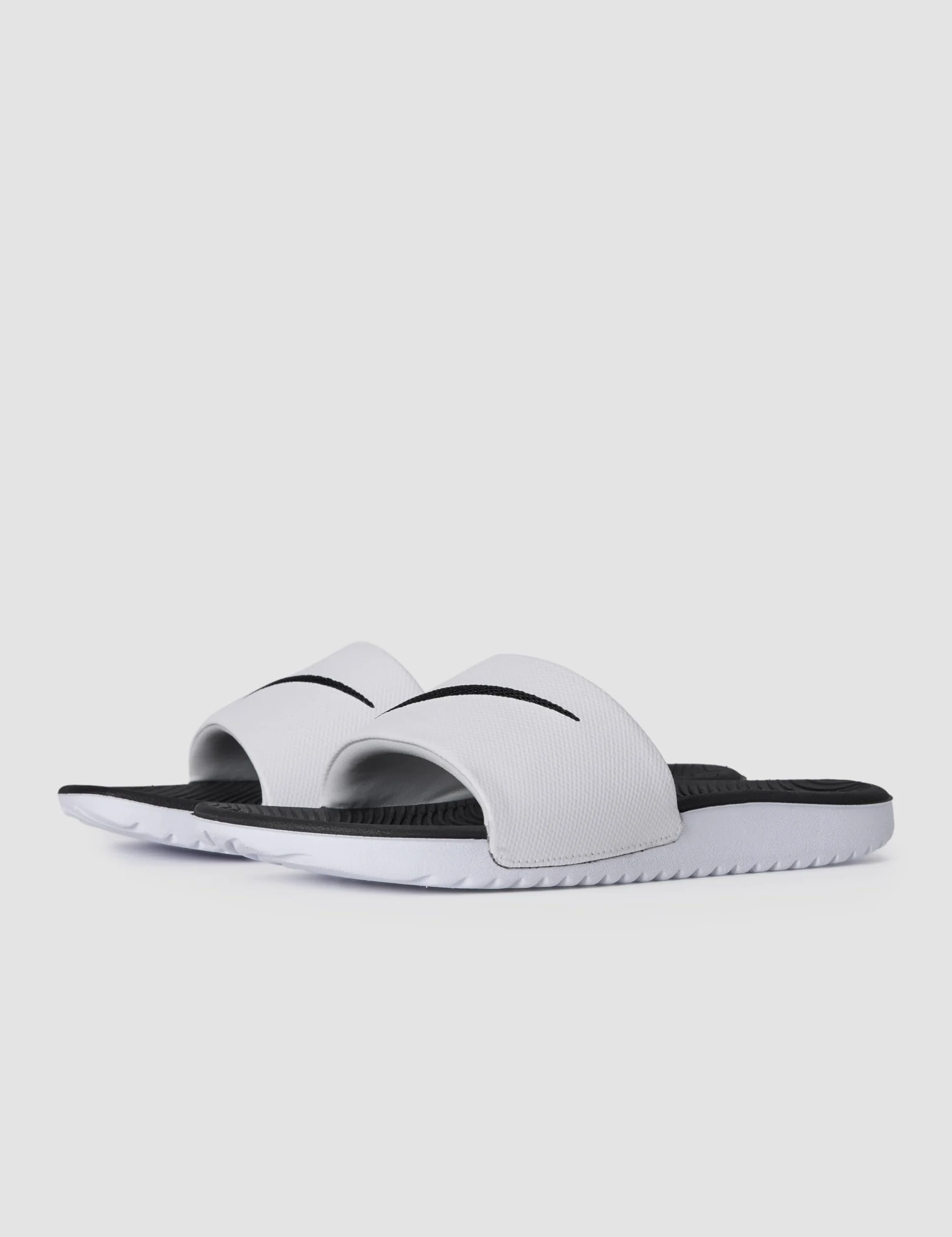 Nike Niños Zapatos de Playa y Piscina Blanco Negro 29.5 EU